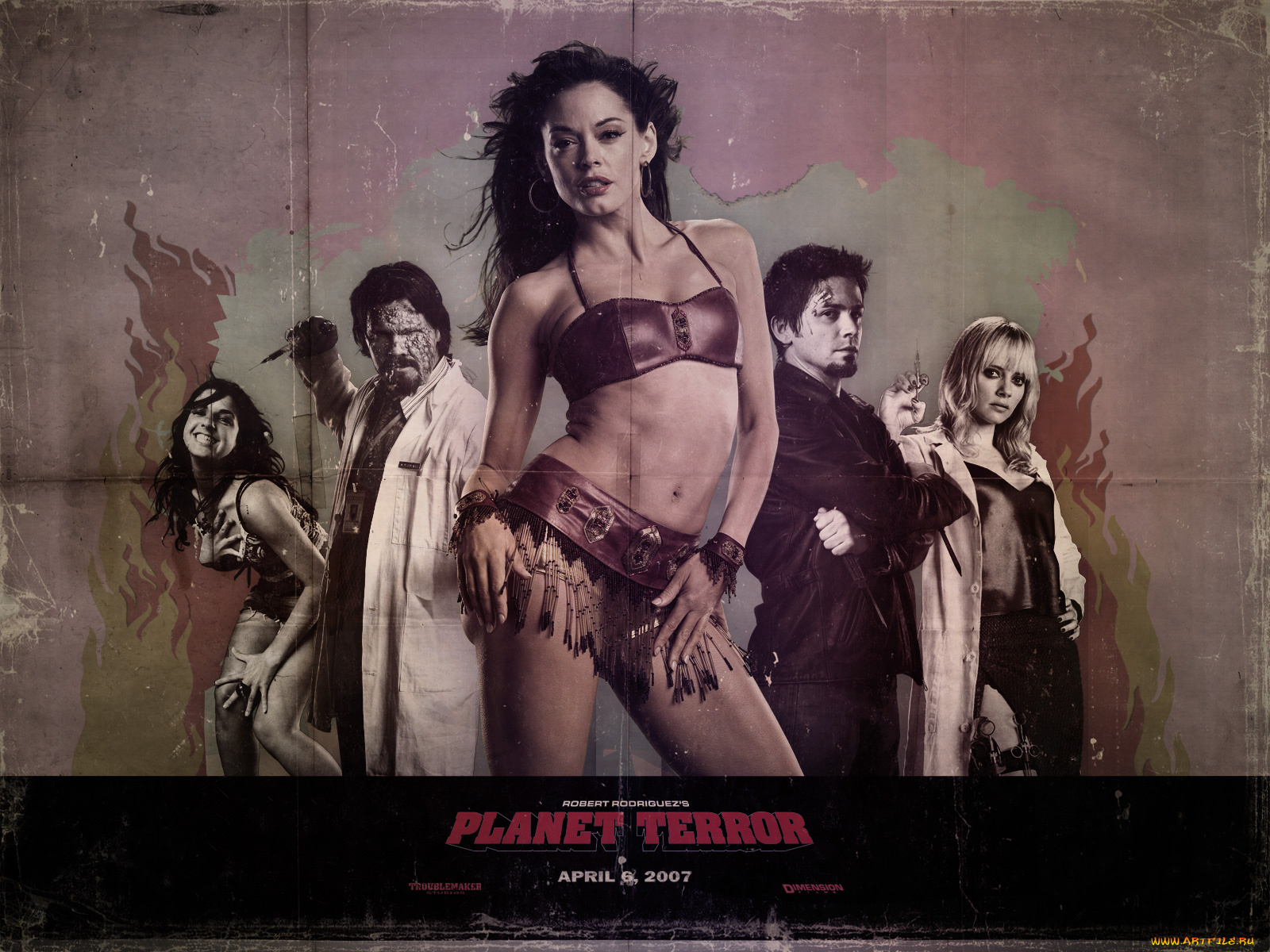 кино, фильмы, grindhouse, planet, terror, death, proof