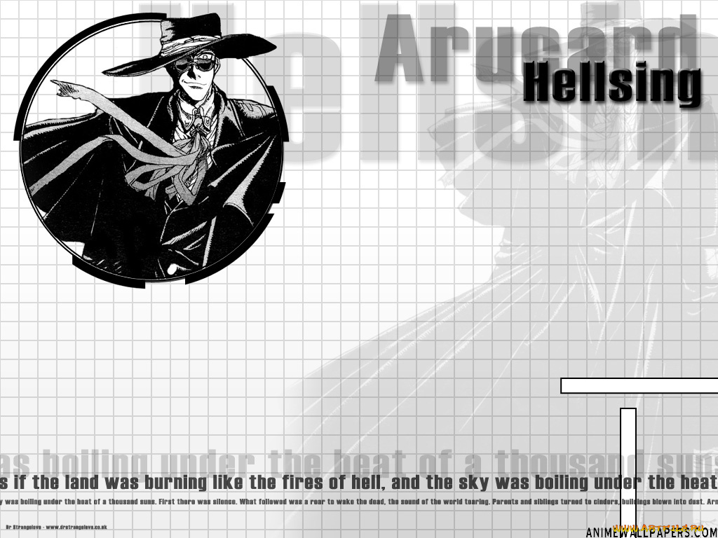 аниме, hellsing