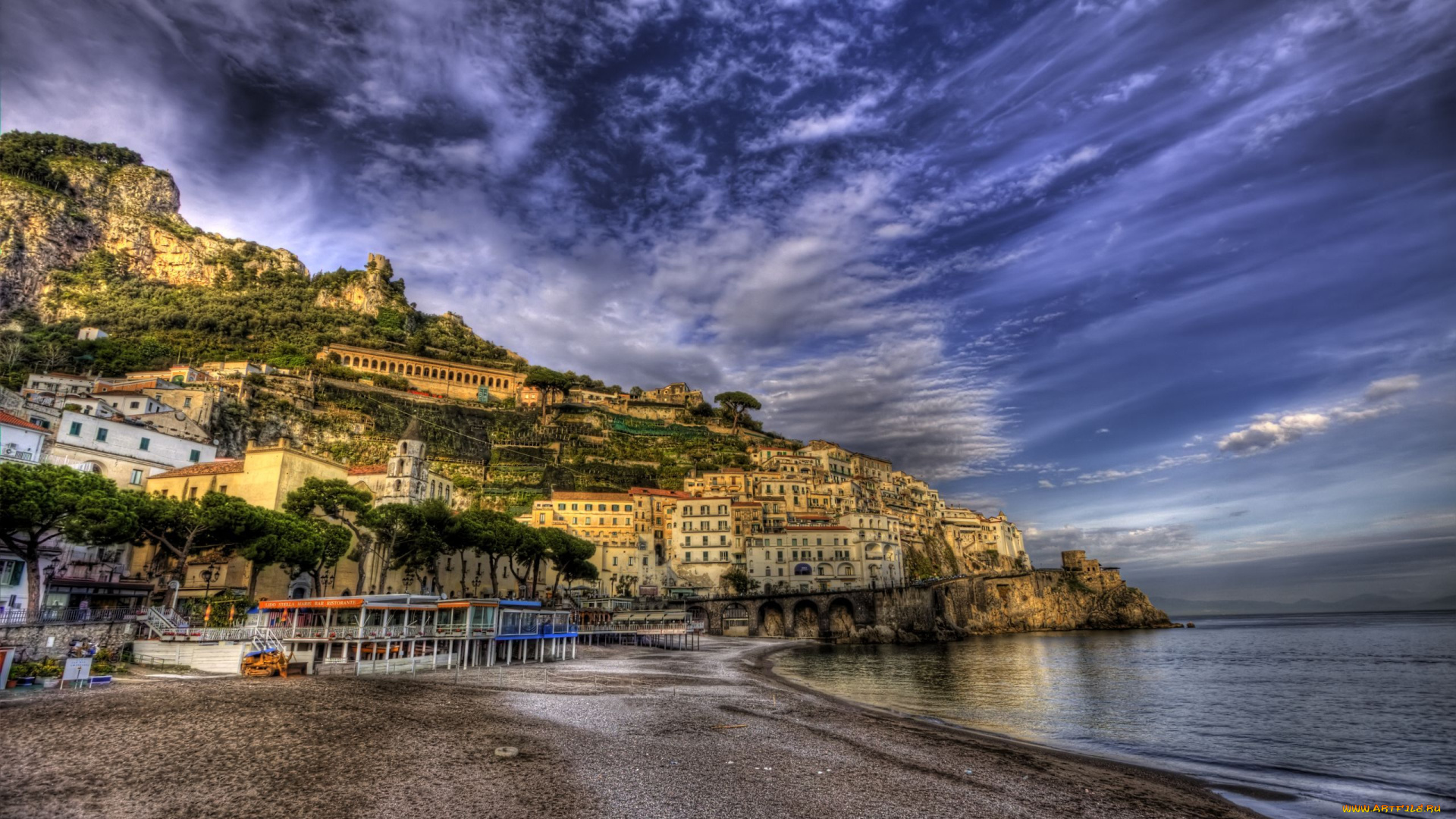 amalfi, italy, города, амальфийское, лигурийское, побережье, италия