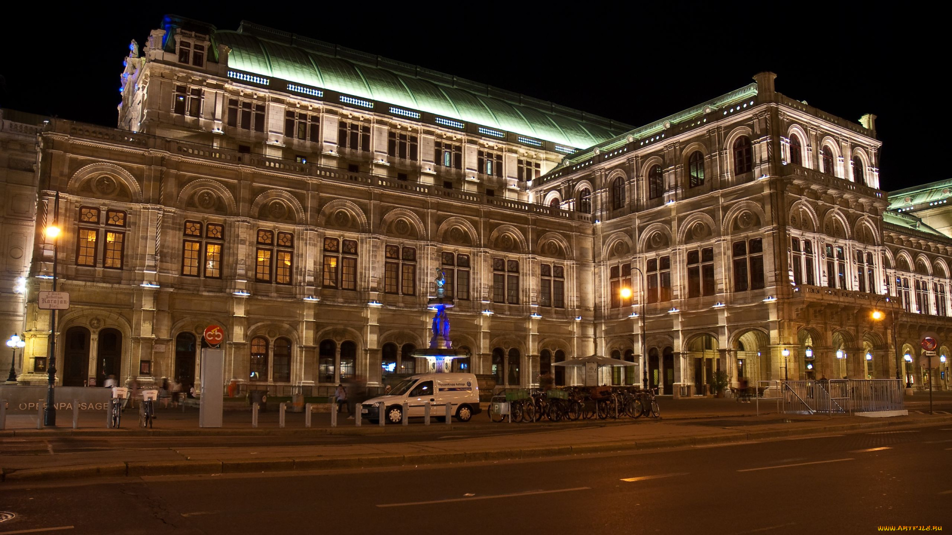 vienna, state, opera, house, города, вена, австрия