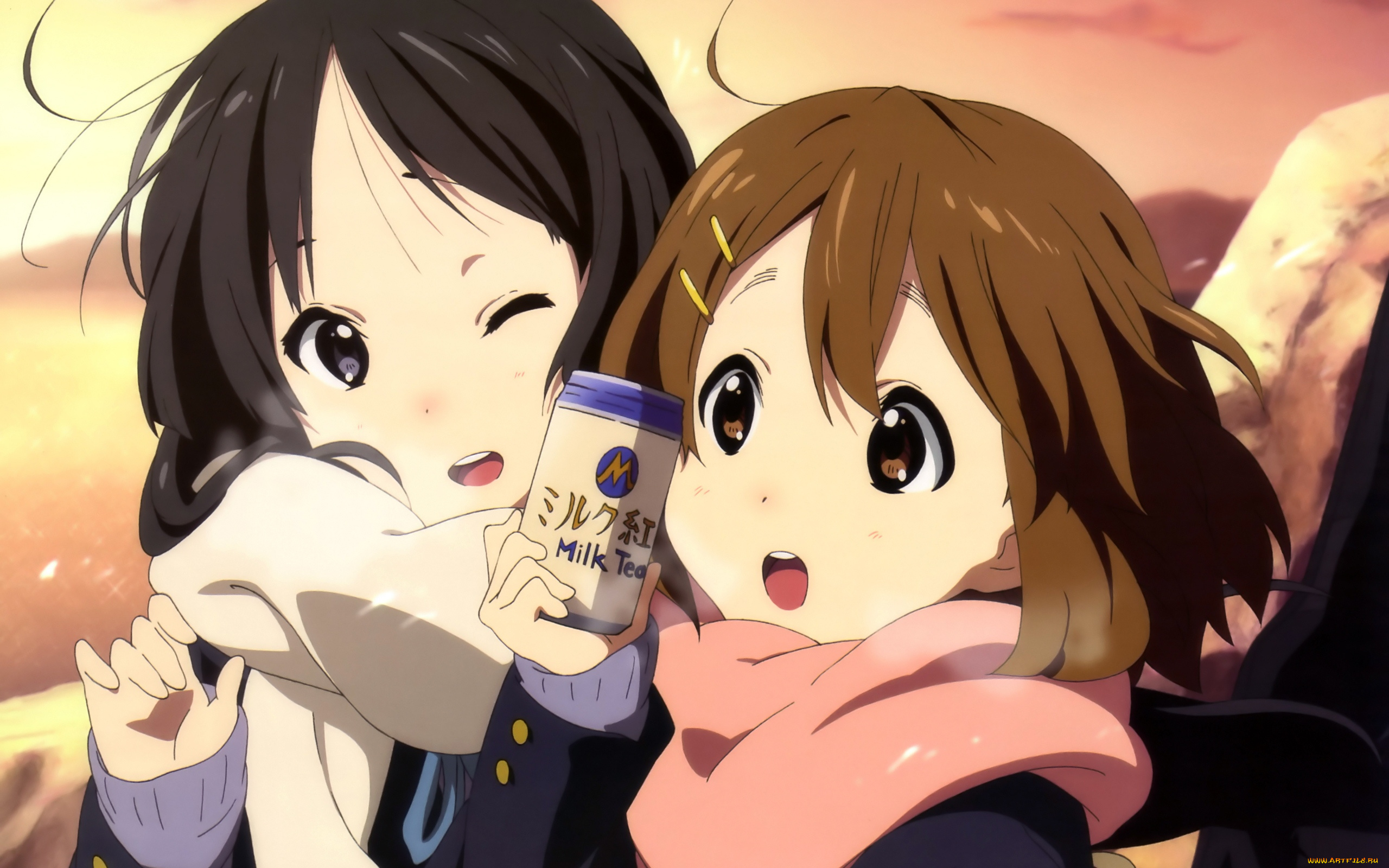 аниме, on, k-on