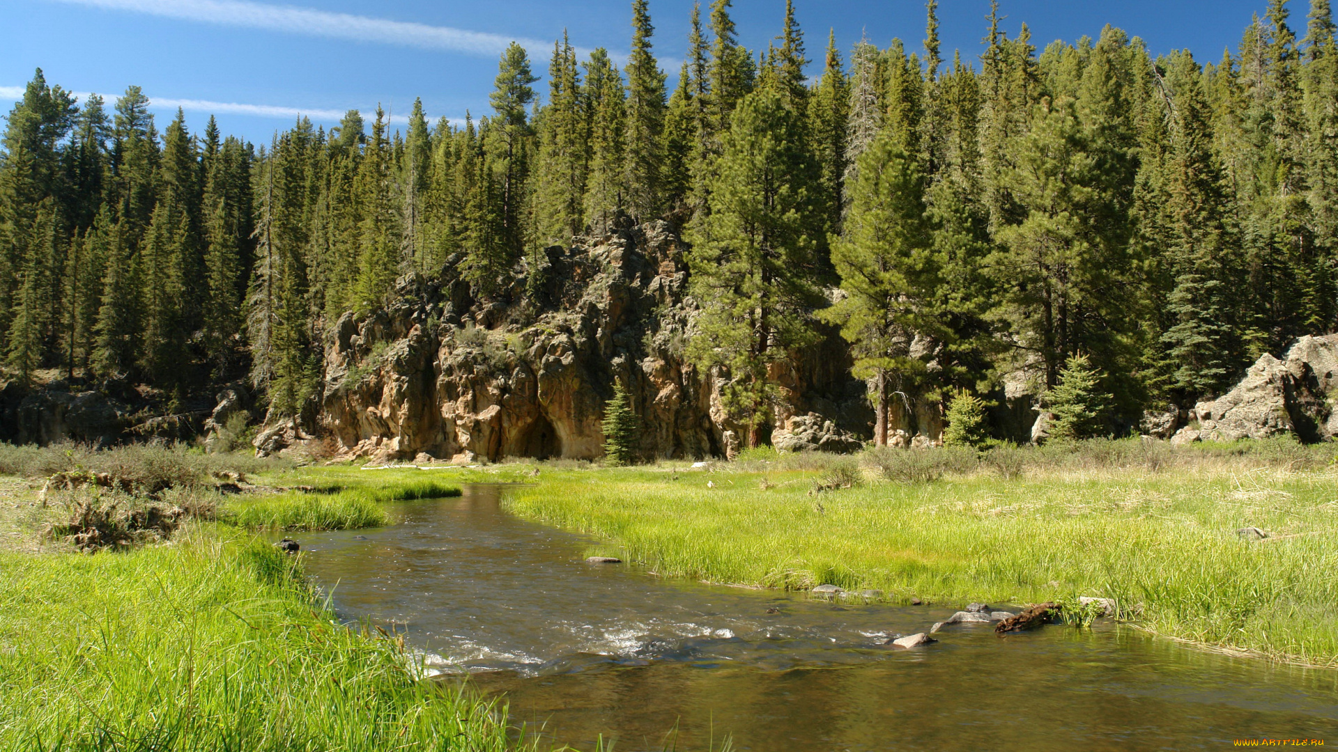 great, basin, national, park, невада, природа, реки, озера, лес, ручей