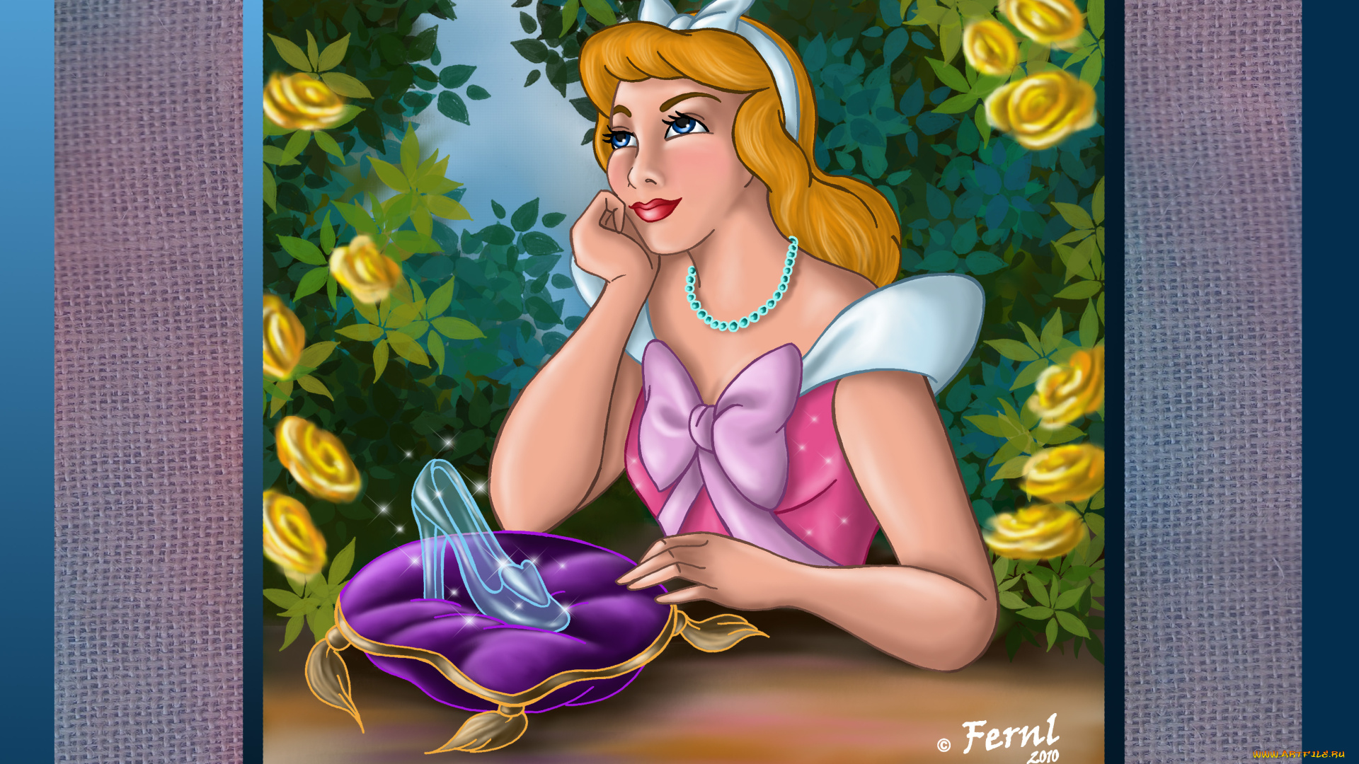 мультфильмы, cinderella, iii, twist, in, time, девушка