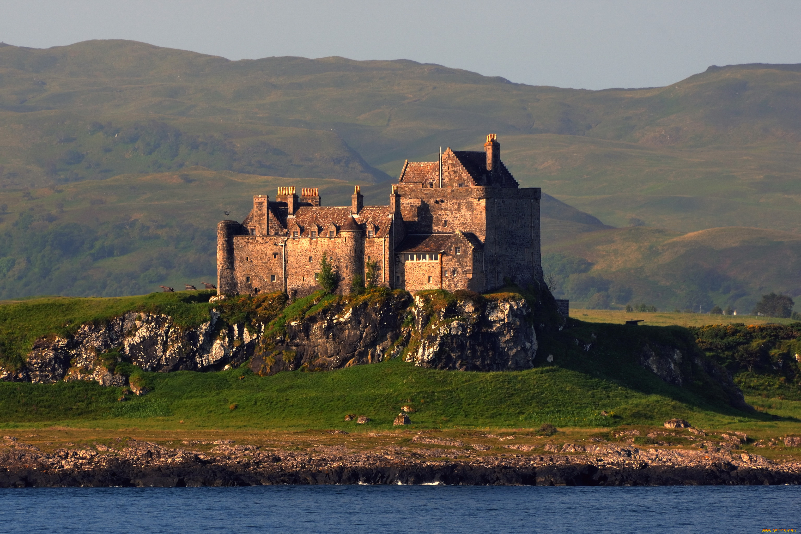 duart, castle, остров, mull, scotland, города, дворцы, замки, крепости, замок