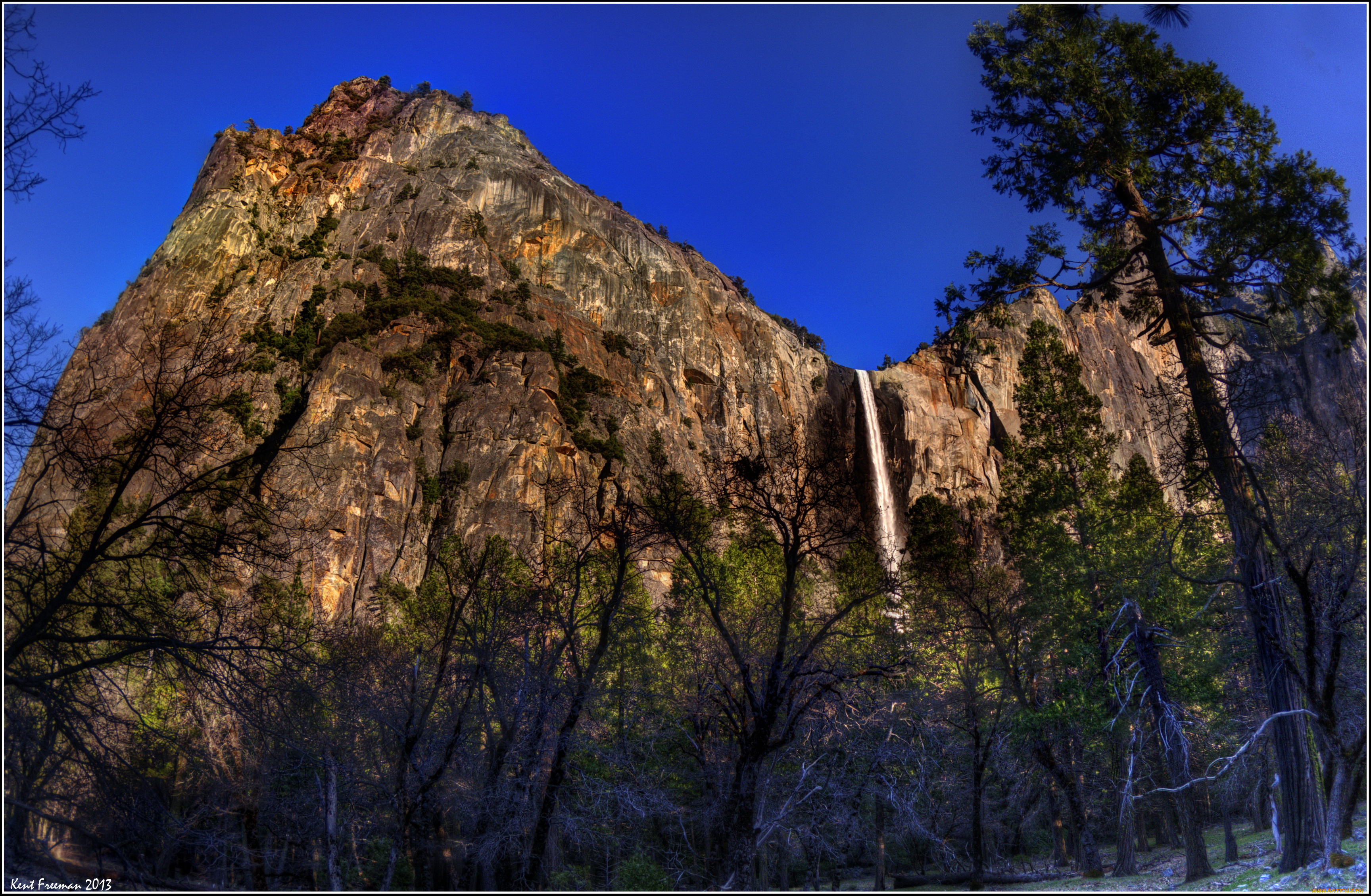 yosemite, national, park, природа, горы, лес