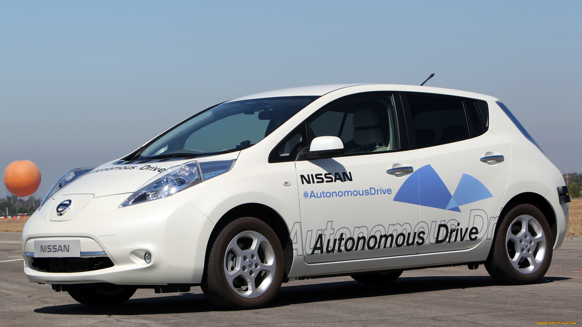 автомобили, nissan, datsun, drive, autonomous, leaf, prototype