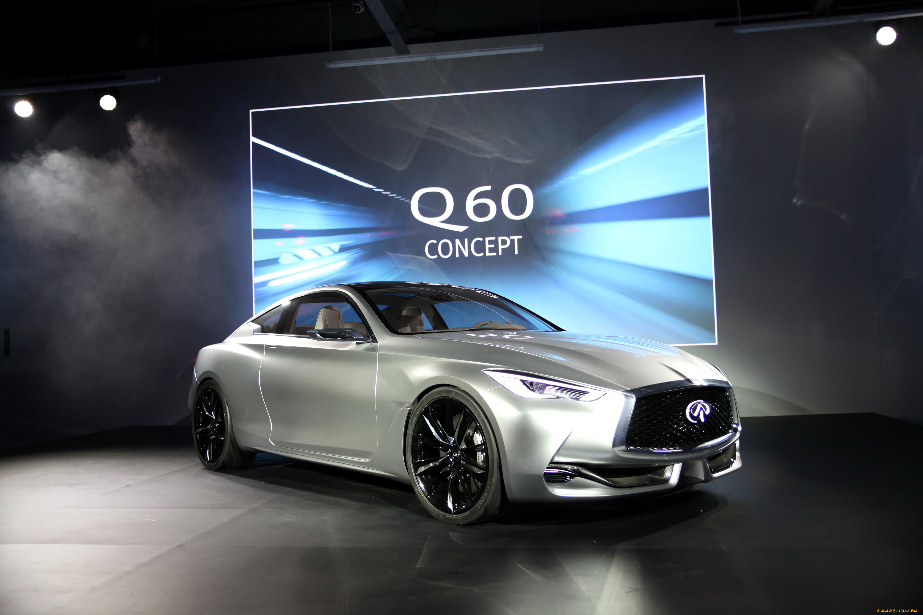 2015, infiniti, q60, автомобили, infiniti, серебристый