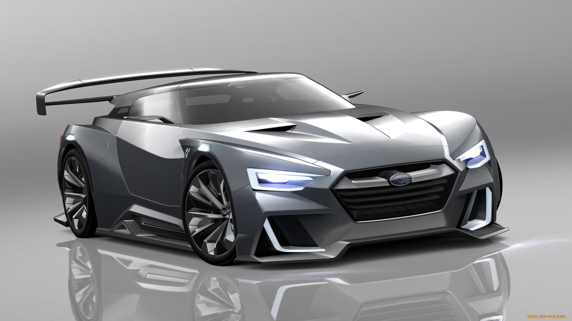 subaru, unveils, viziv-gt, concept, автомобили, 3д, subaru, unveils, viziv-gt, concept