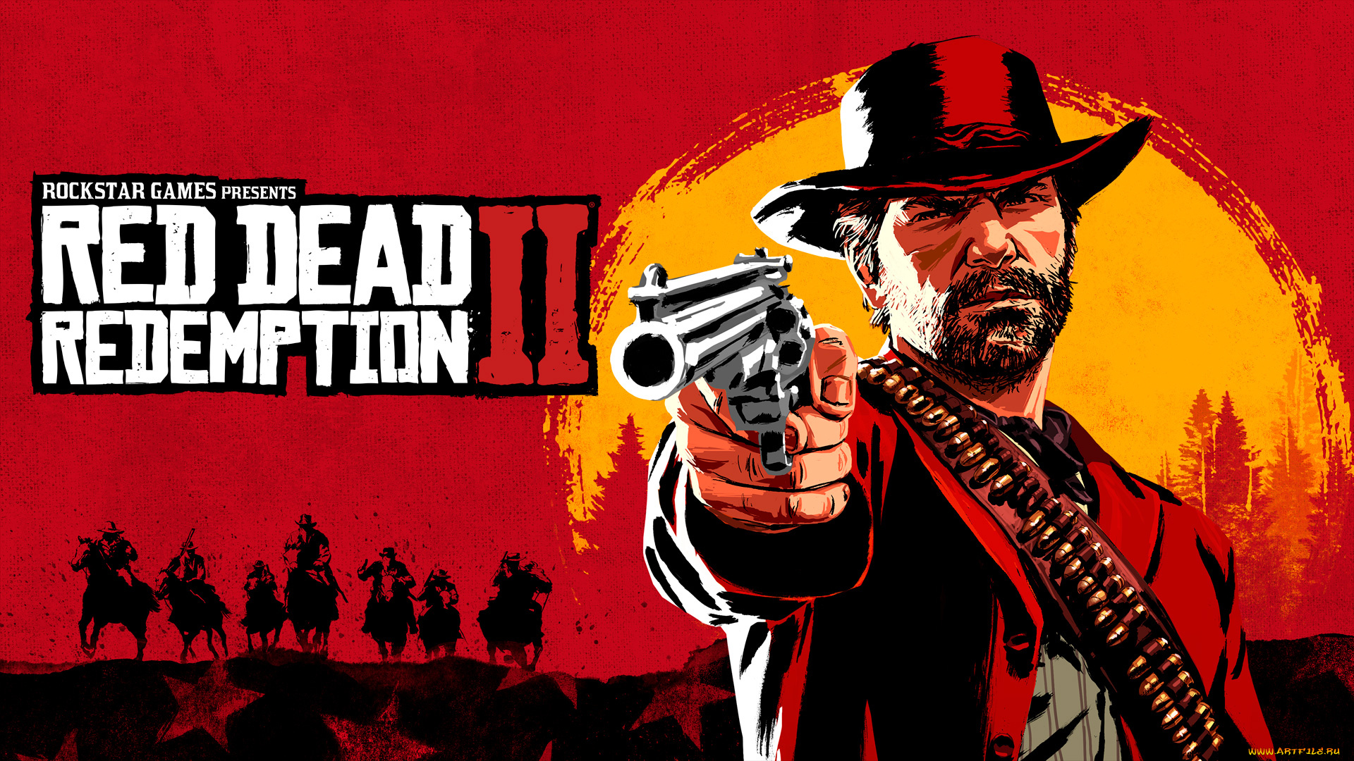 видео, игры, red, dead, redemption, 2, action, шутер, red, dead, redemption, 2