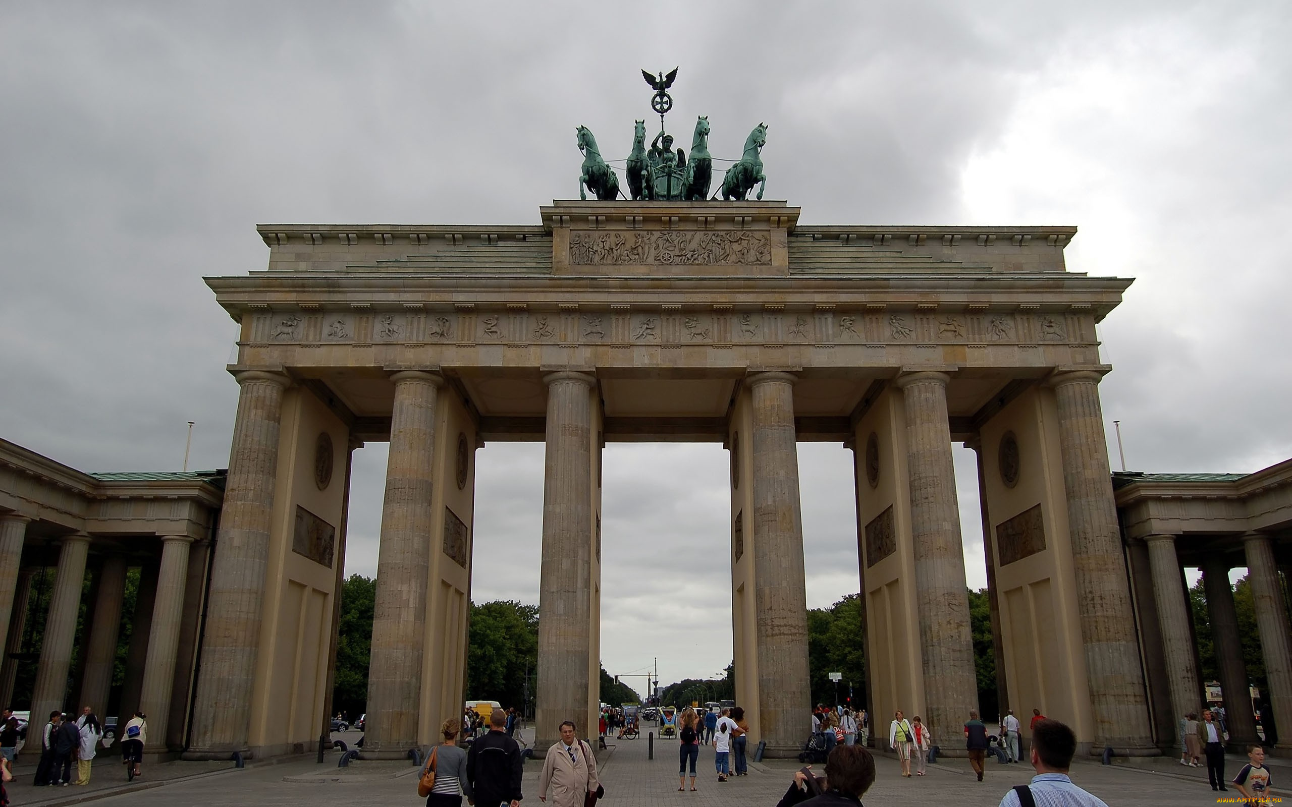 города, берлин, , германия, brandenburg, gate