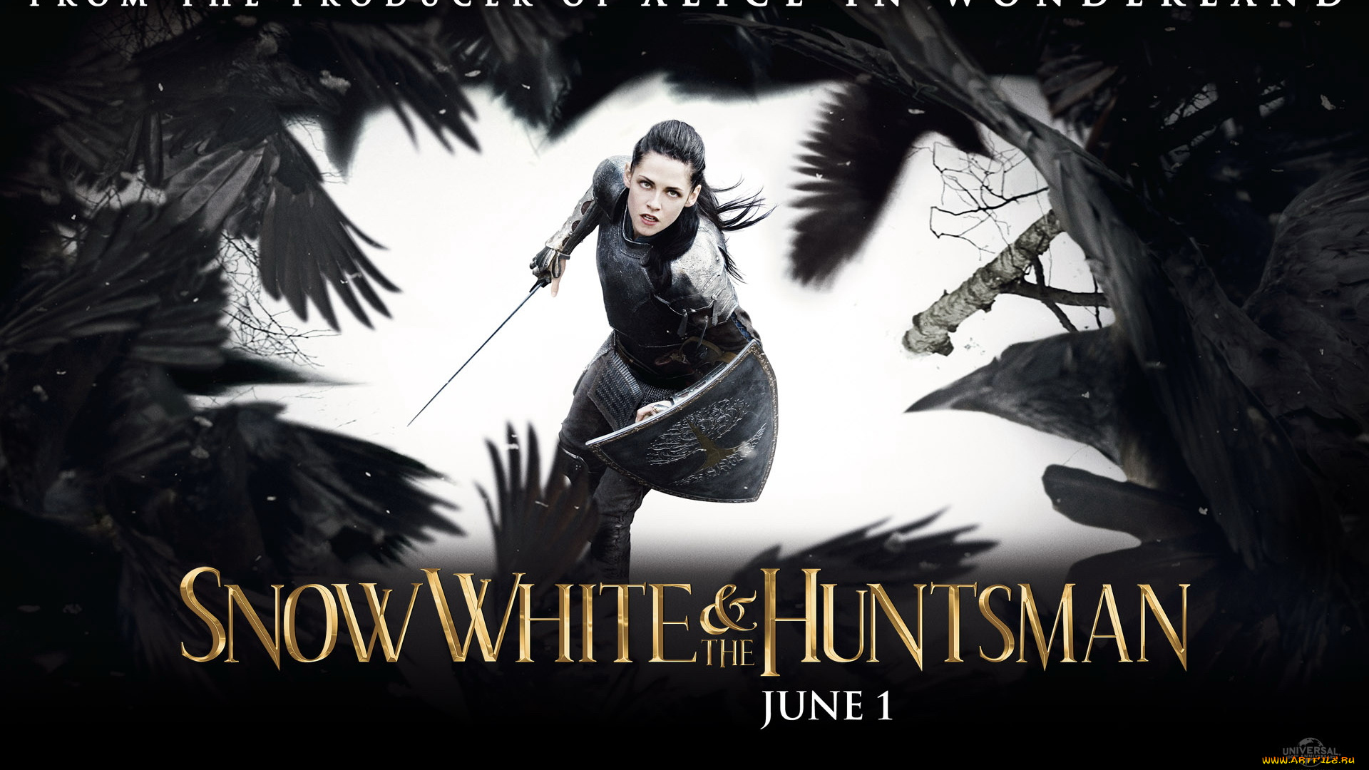 кино, фильмы, snow, white, and, the, huntsman