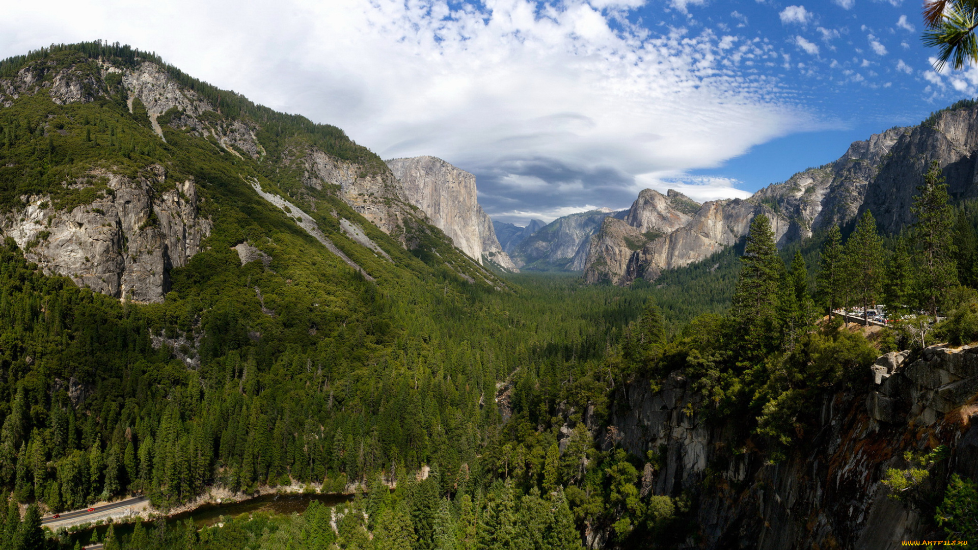 природа, горы, национальные, парки, yosemite