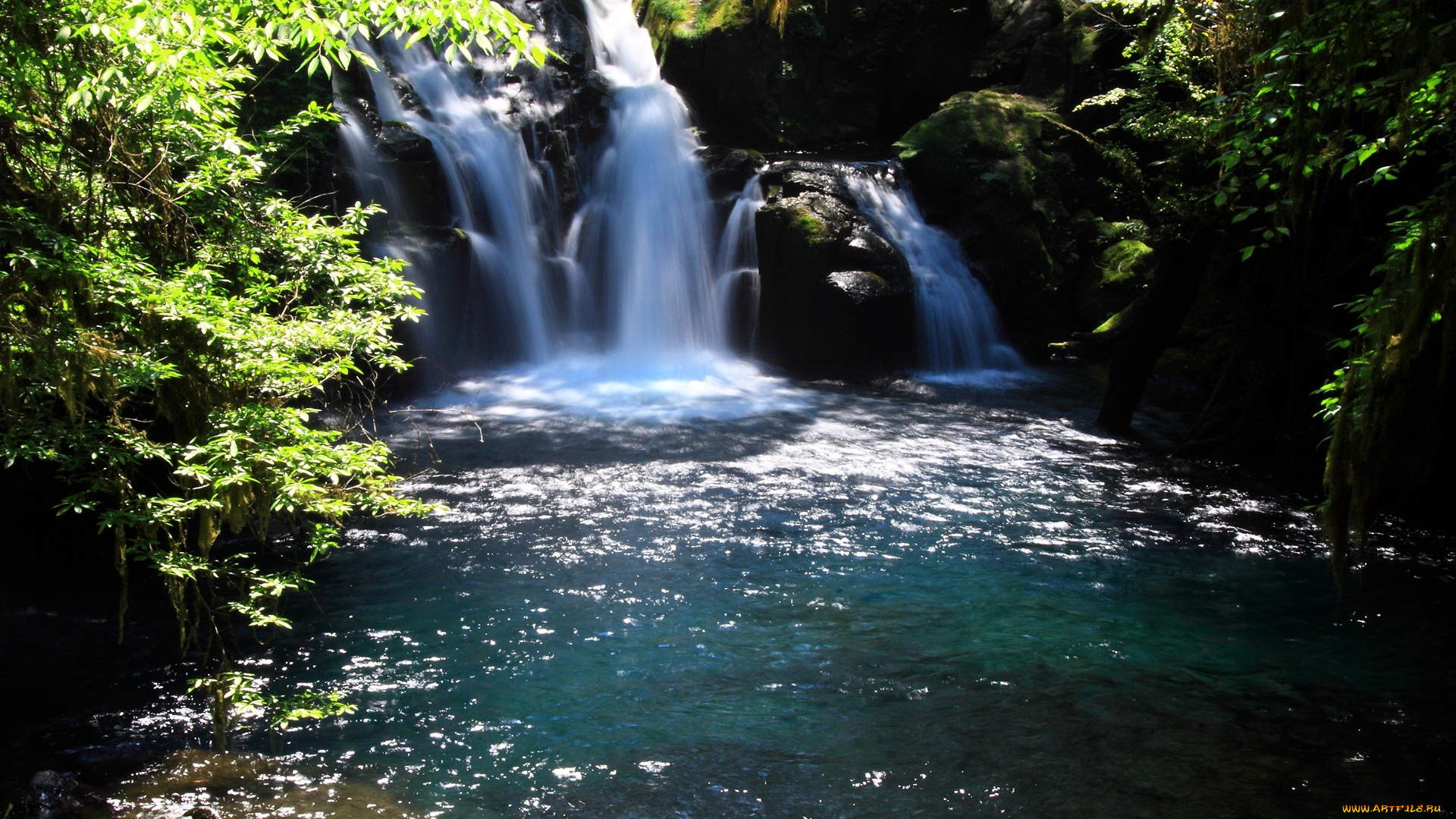 природа, водопады, вода