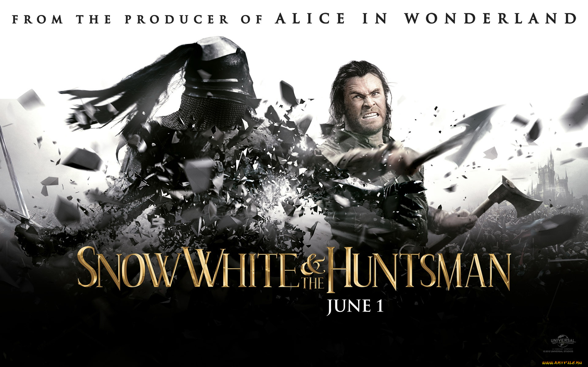 кино, фильмы, snow, white, and, the, huntsman