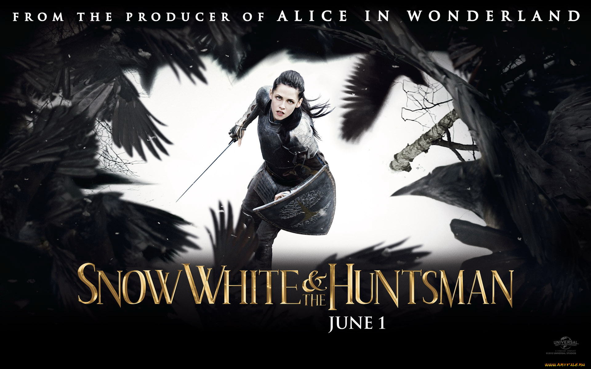 кино, фильмы, snow, white, and, the, huntsman