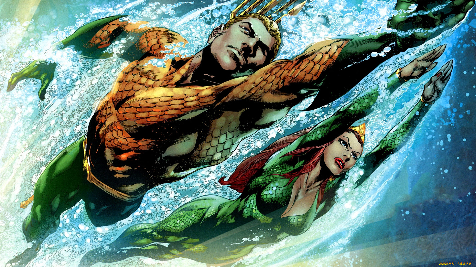 aquaman, рисованные, комиксы, комикс, персонаж