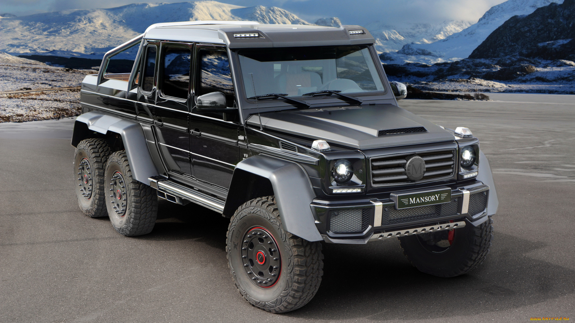 2014, mercedes-benz, g63, w463, amg, 6x6, , mansory, автомобили, mercedes-benz, черный, тюнинг