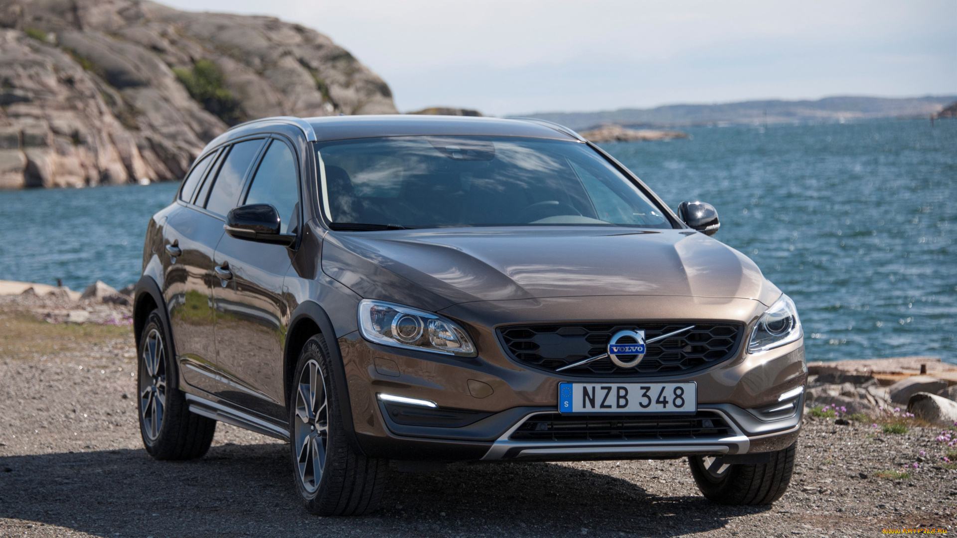 автомобили, volvo, v60, 2015г, country, cross