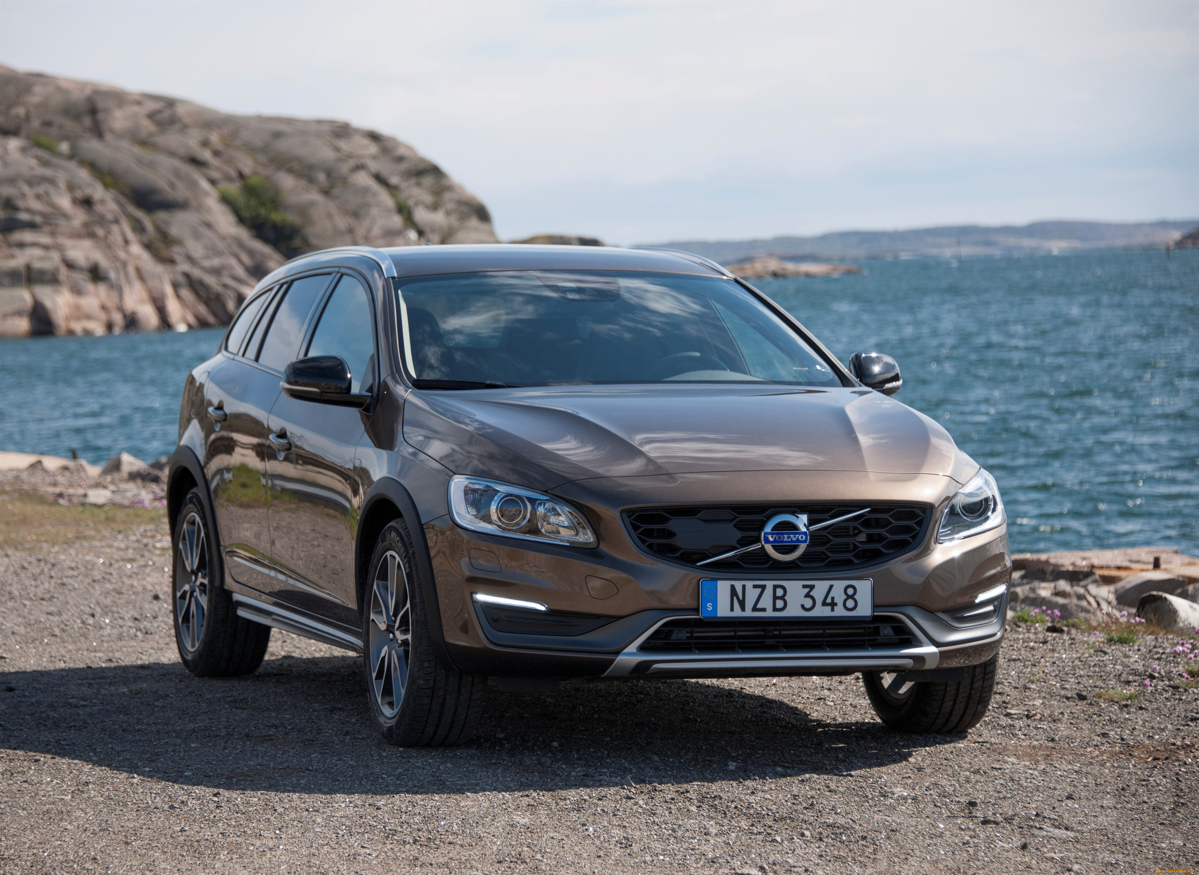 автомобили, volvo, v60, 2015г, country, cross