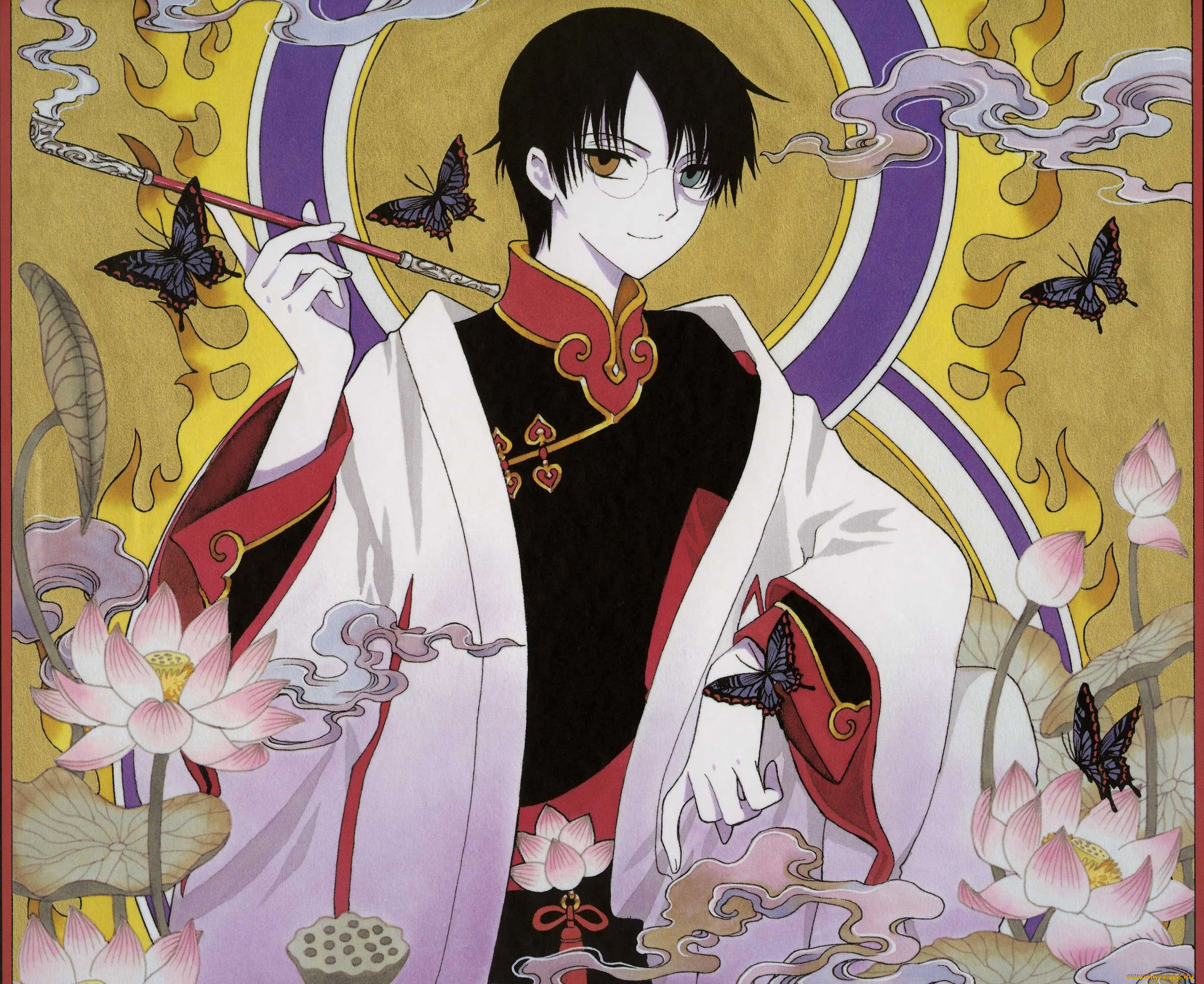 аниме, xxxholic, триплексоголик