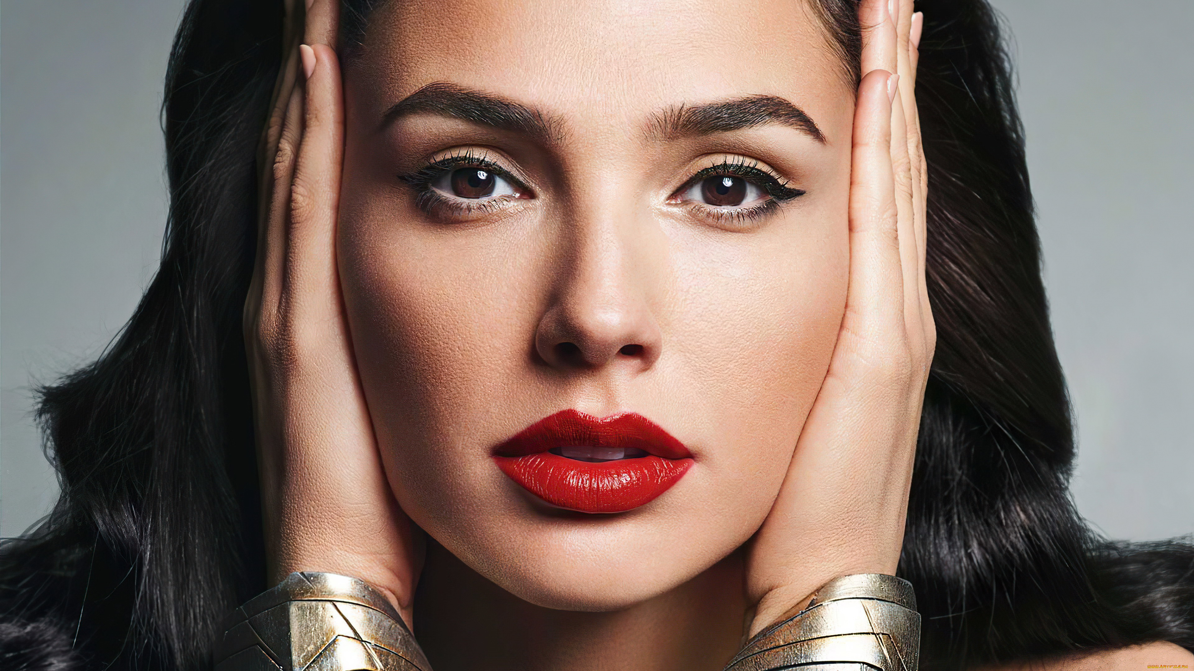 девушки, gal, gadot, актриса, лицо