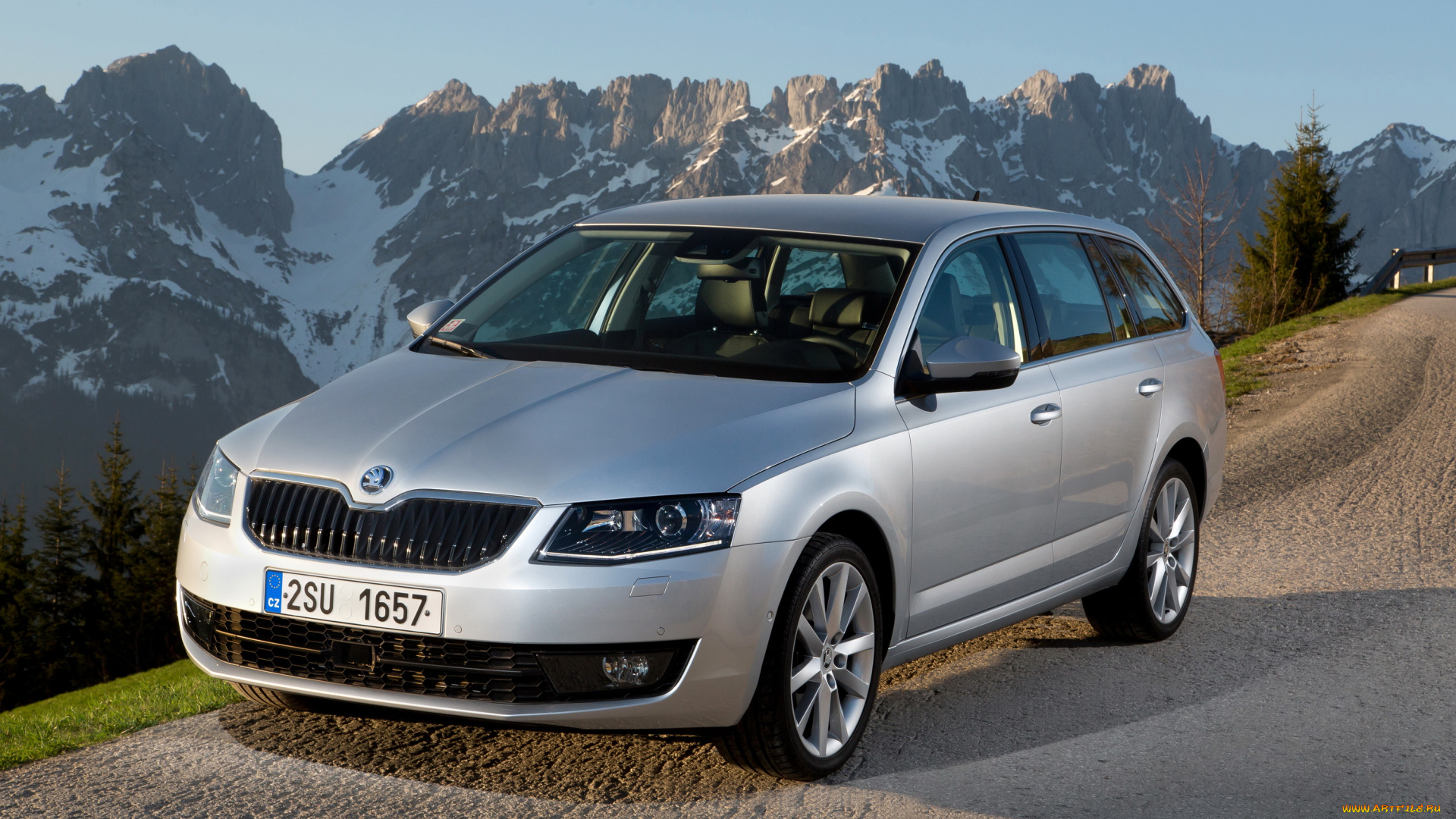 2013, skoda, octavia, wagon, 4x4, автомобили