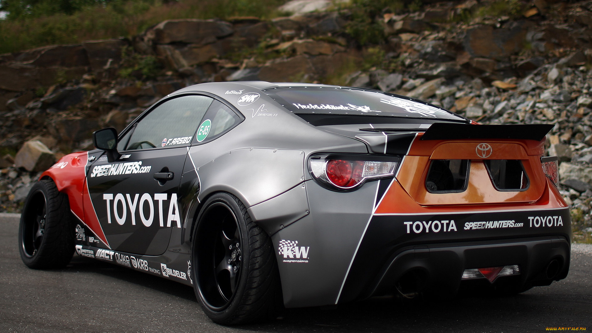 автомобили, toyota, gt-86, rocket