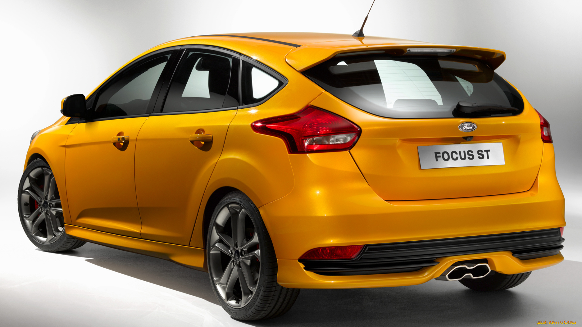 автомобили, ford, focus, st, 2014г, желтый