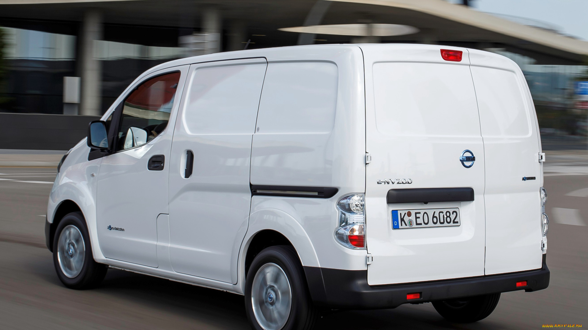 автомобили, nissan, datsun, e-nv200, van, 2014г, светлый