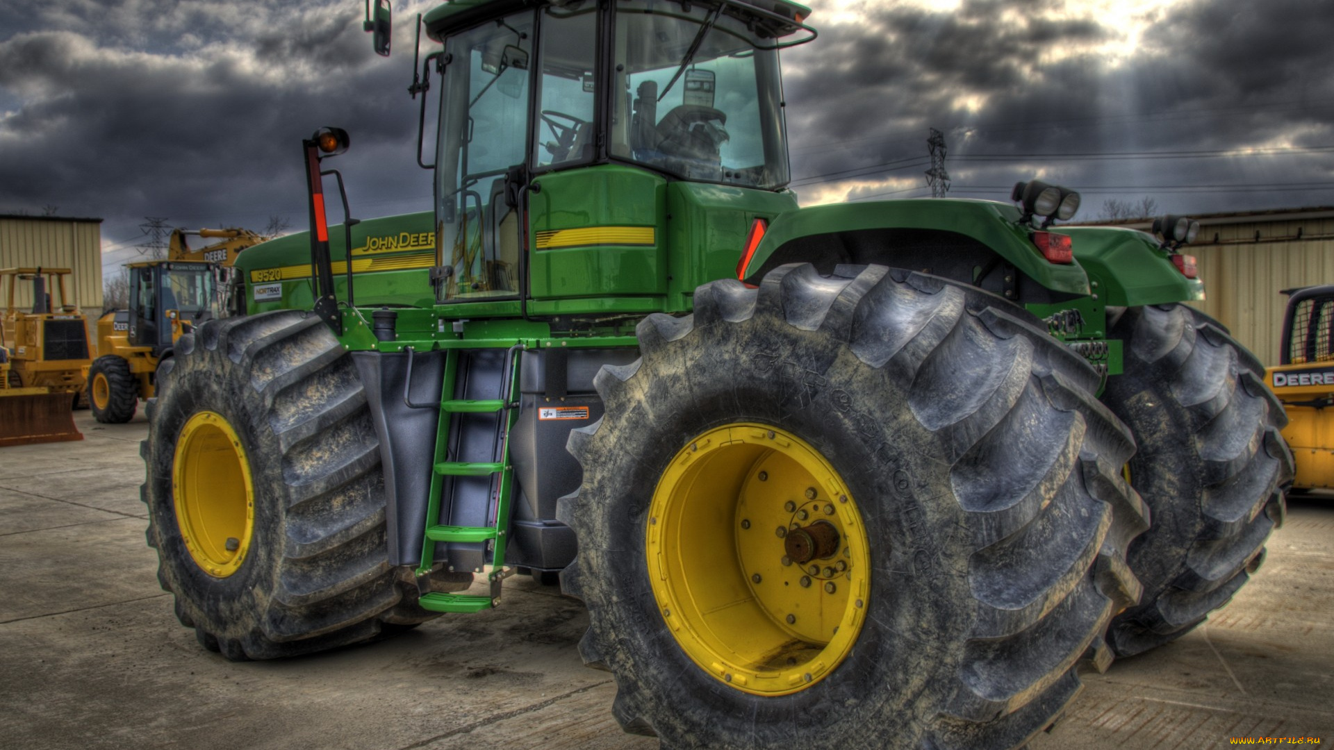 john, deere, 9520, техника, тракторы, джон, дир, сша, фирма