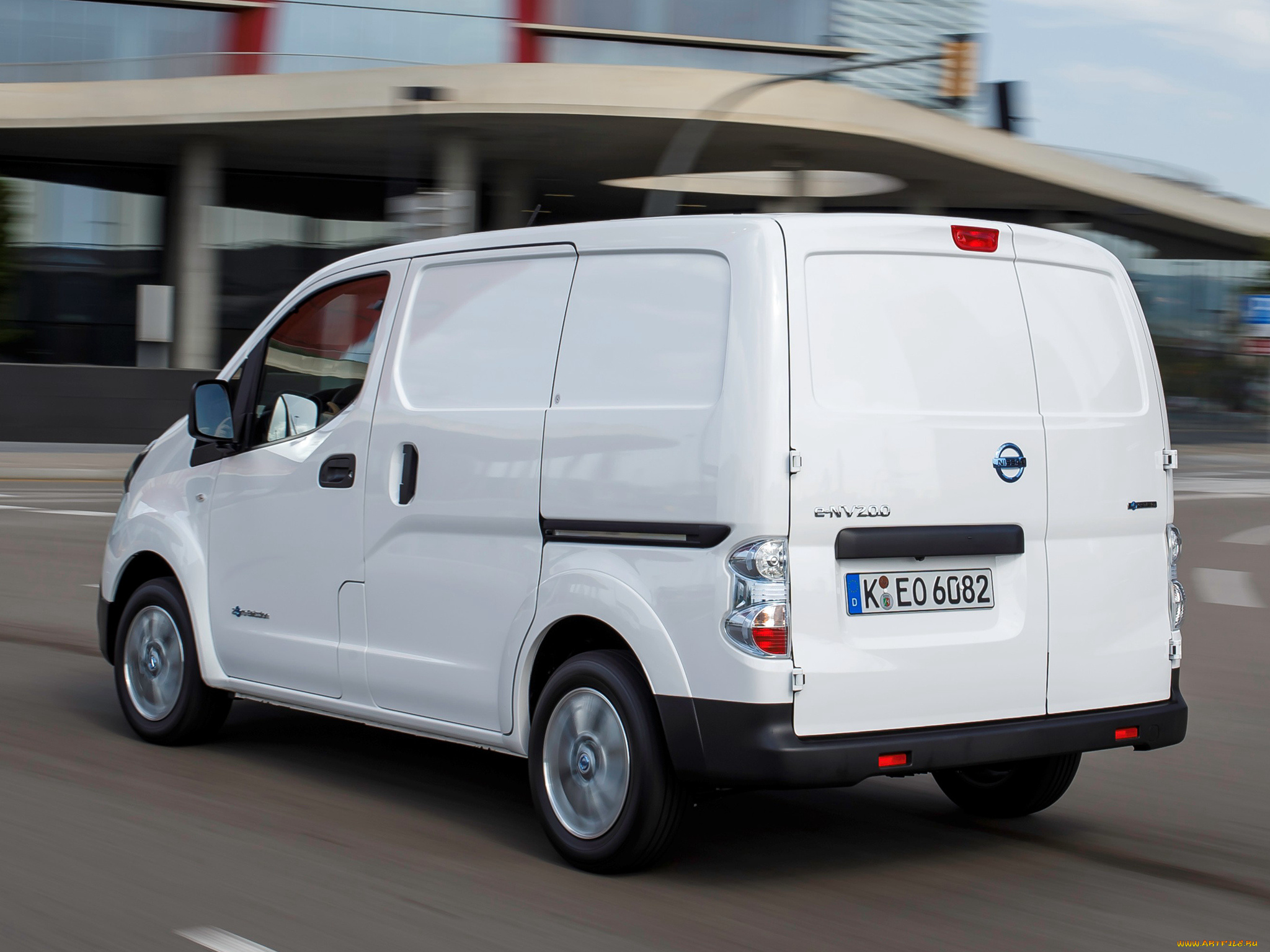 автомобили, nissan, datsun, e-nv200, van, 2014г, светлый