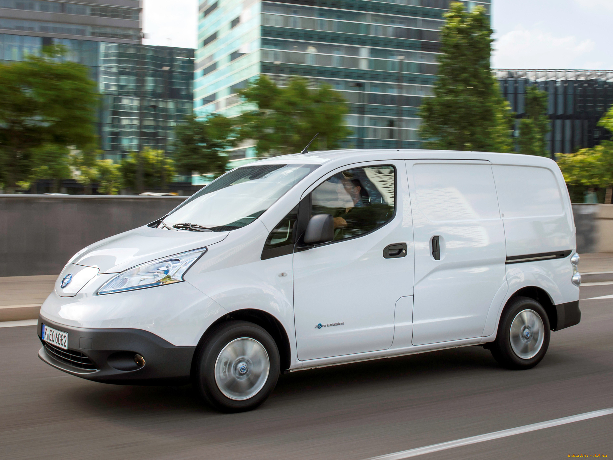 автомобили, nissan, datsun, e-nv200, van, 2014г, светлый