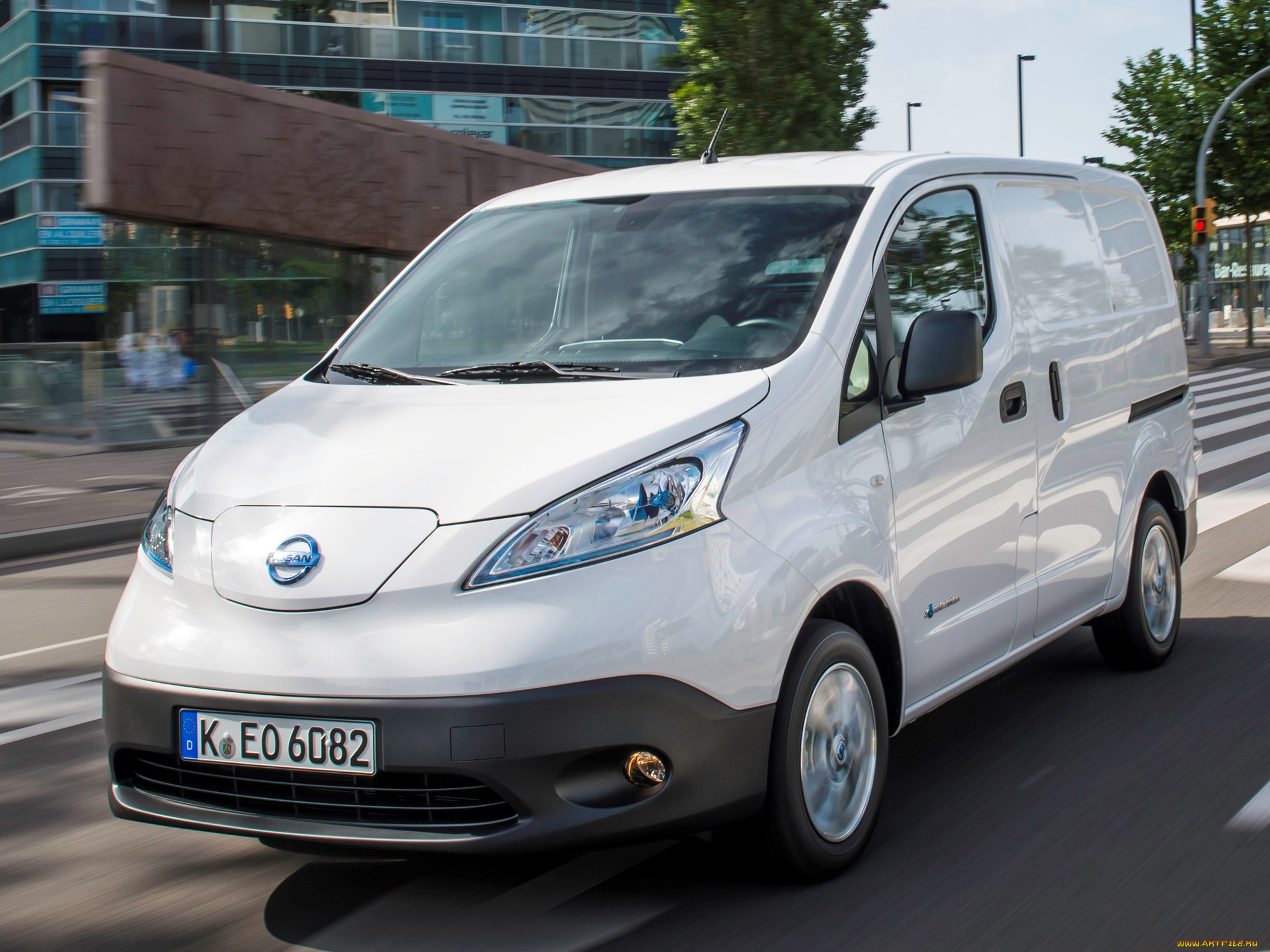 автомобили, nissan, datsun, e-nv200, van, 2014г, светлый