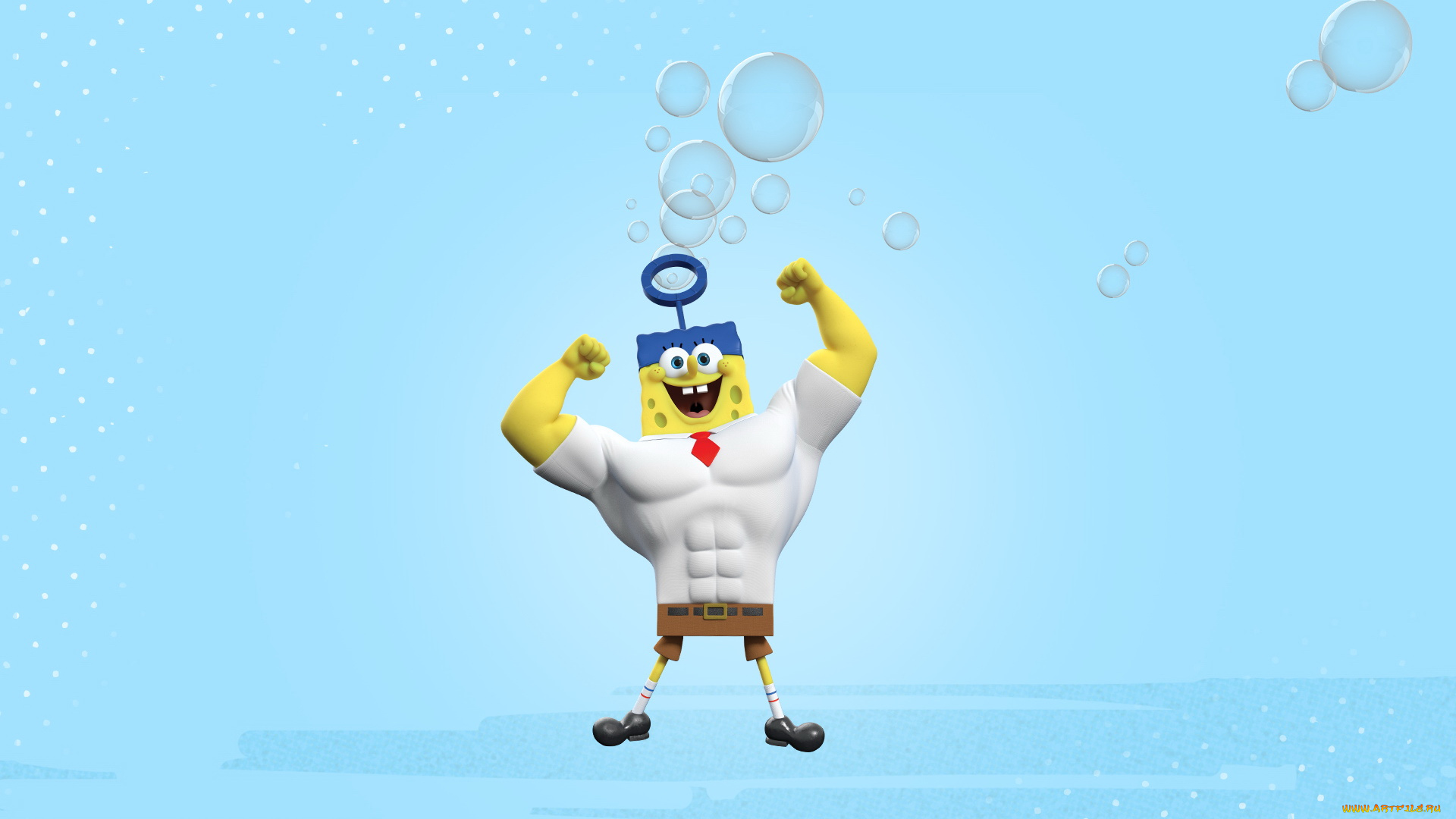 кино, фильмы, the, spongebob, movie, , sponge, out, of, water, персонаж, фон