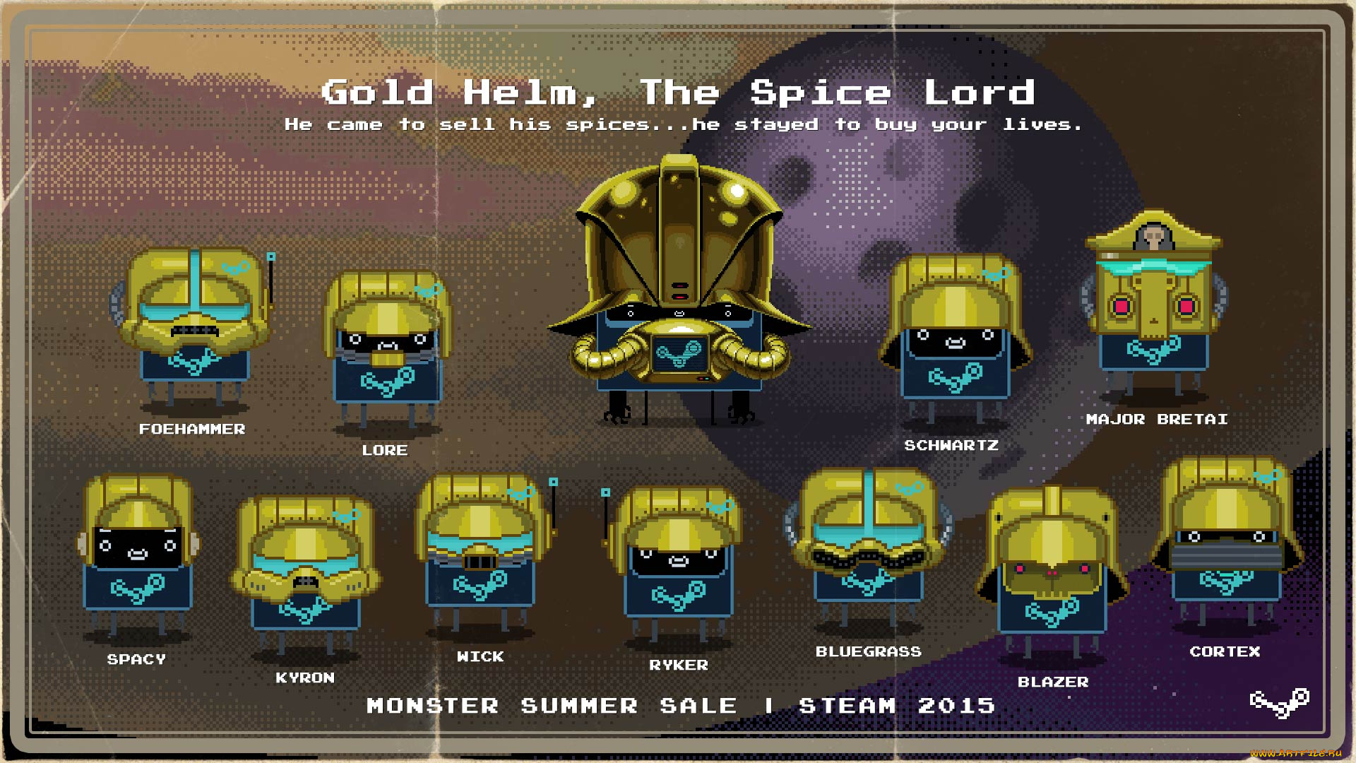 monster, summer, sale, видео, игры, ~~~другое~~~, монстры, gold, helm, steam
