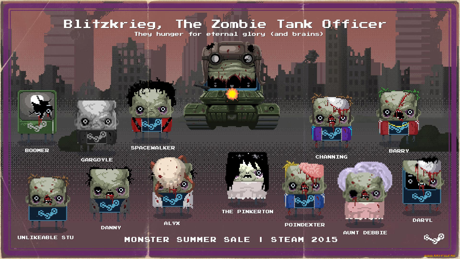 monster, summer, sale, видео, игры, ~~~другое~~~, монстры, steam, blitzkrieg
