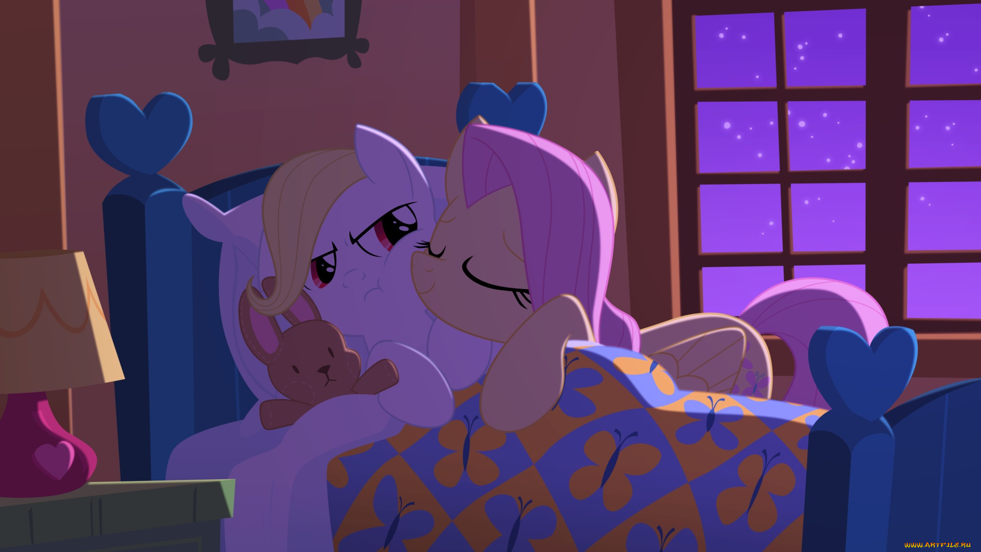 мультфильмы, my, little, pony, пони, кровать