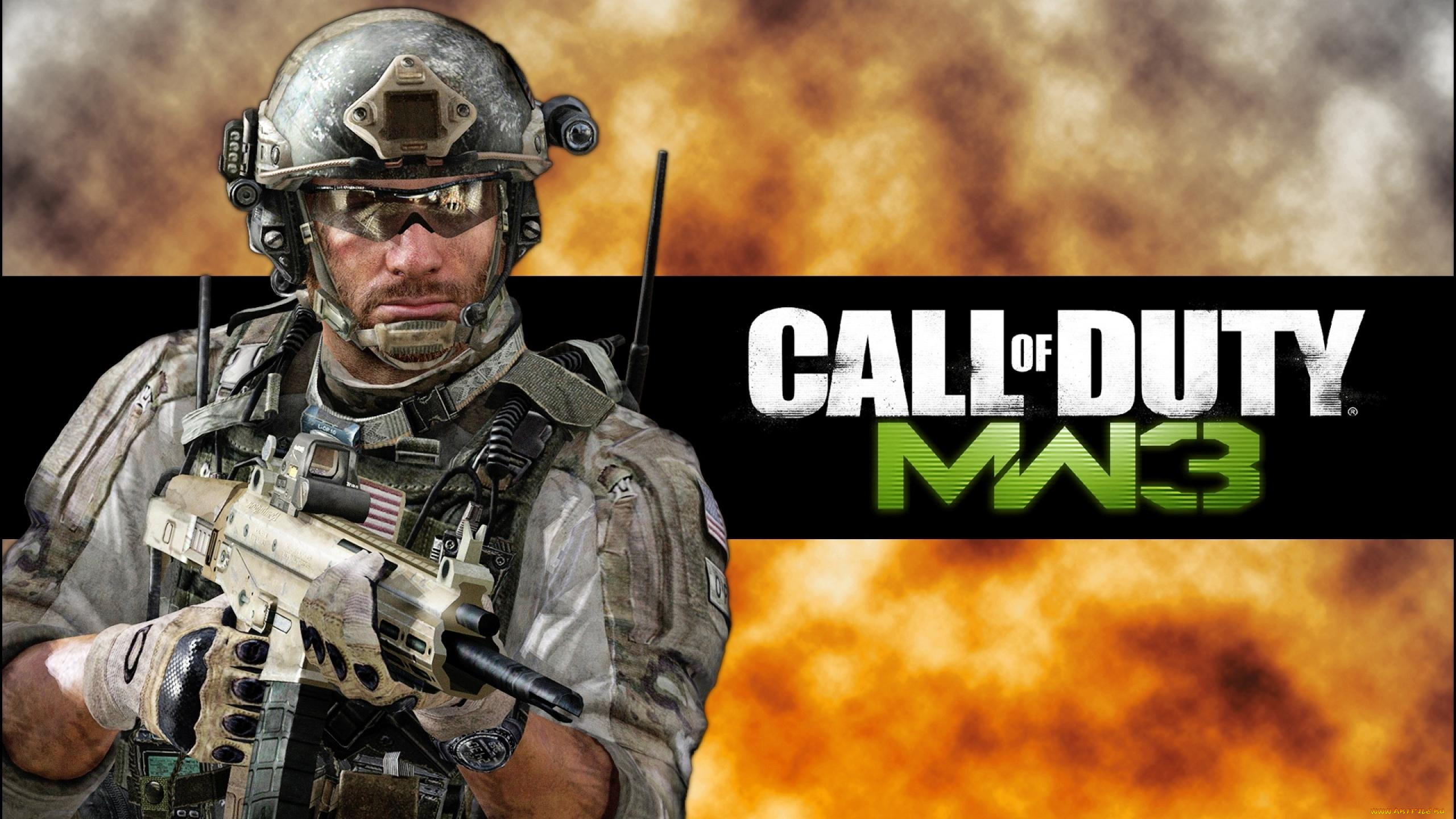 видео, игры, call, of, duty, , modern, warfare, 3, оружие, воин