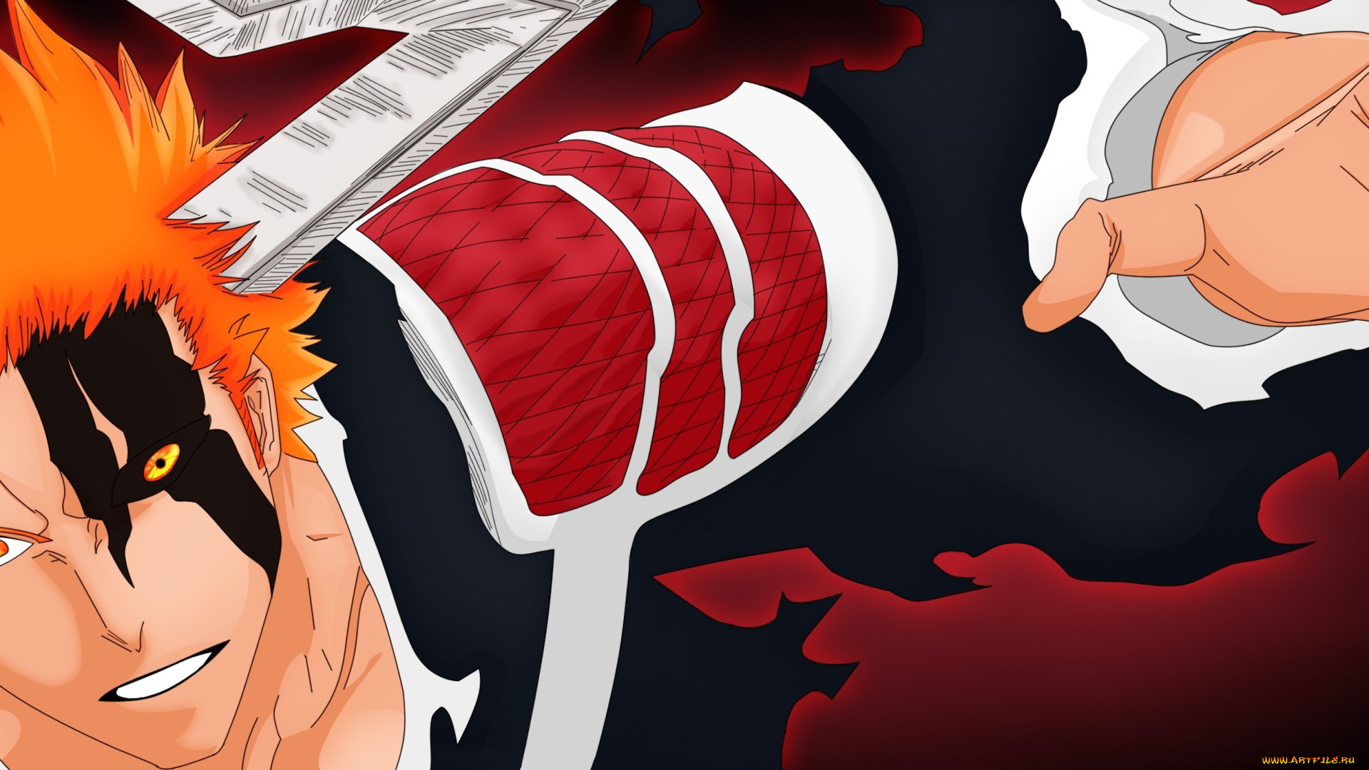 аниме, bleach, kurosaki, ichigo