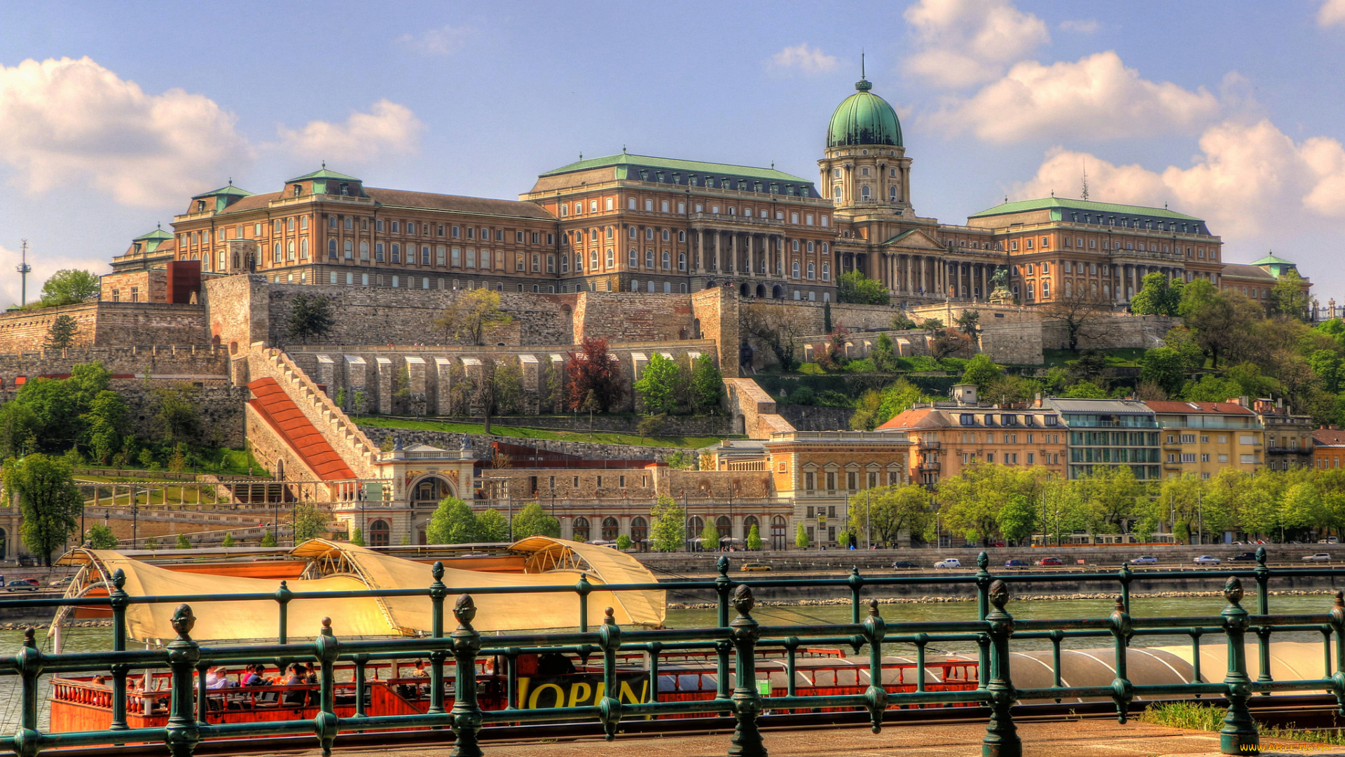 budapest, palace, города, будапешт, , венгрия, дворец