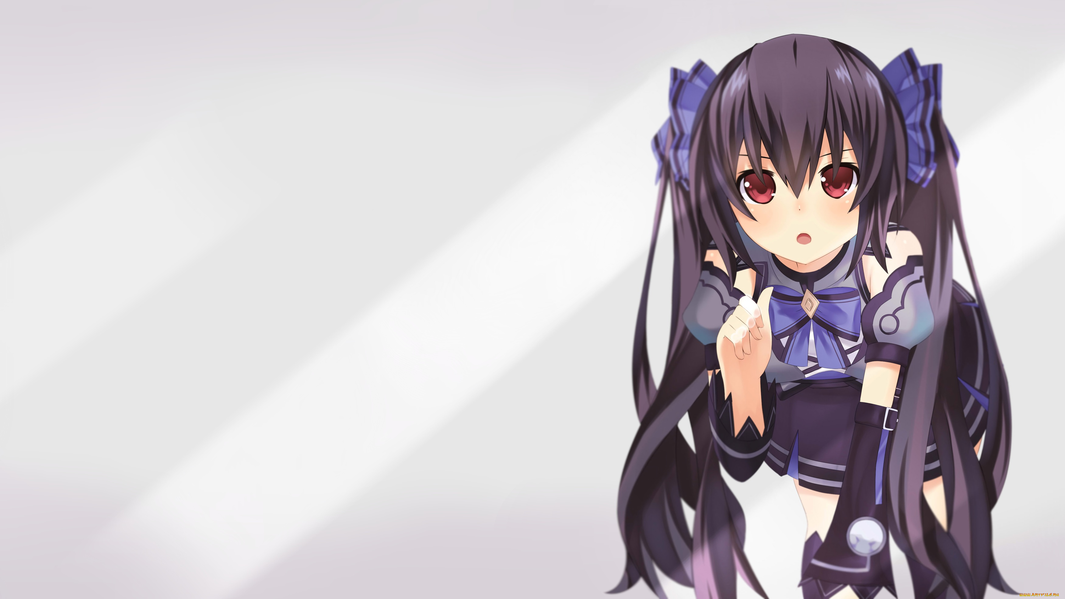 аниме, hyperdimension, neptunia, noire