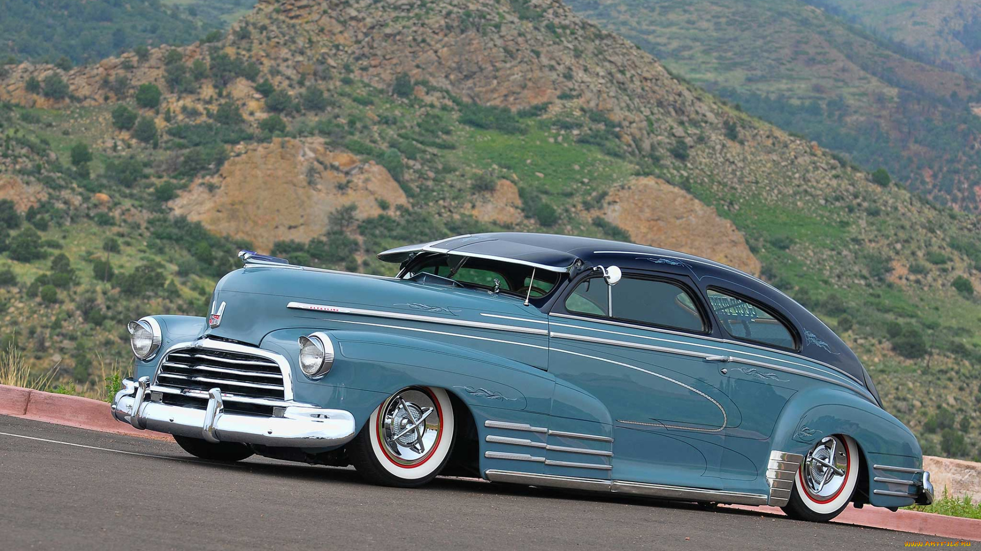 1946-chevrolet-fleetline, автомобили, custom, classic, car, chevrolet