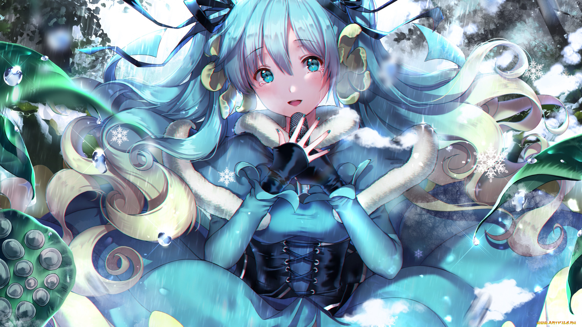 аниме, vocaloid, hatsune, miku