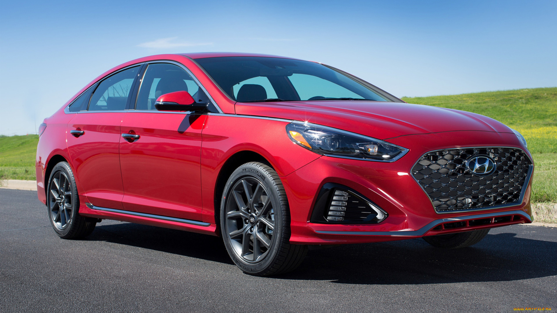 hyundai, sonata, 2-0t, 2018, автомобили, hyundai, 2018, 2-0t, sonata