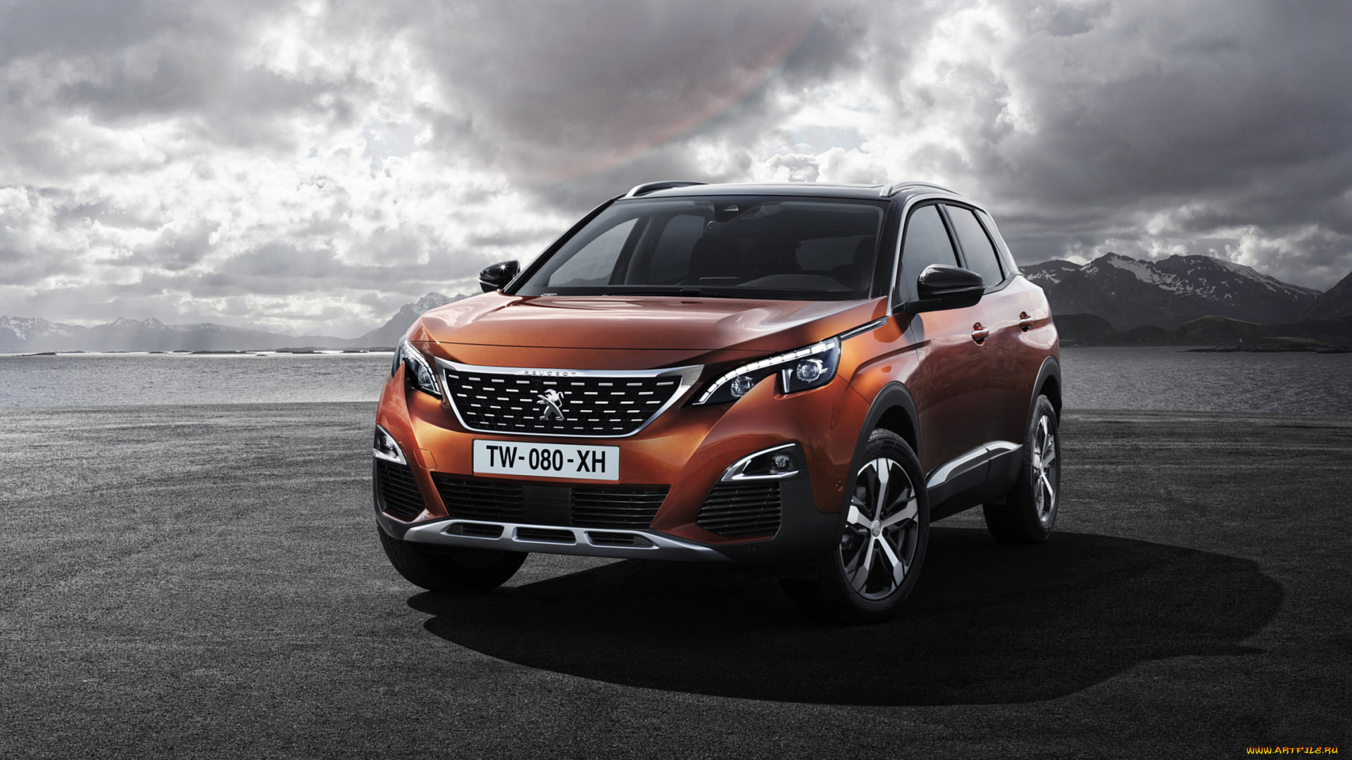 peugeot, 3008, 2017, автомобили, peugeot, 2017, 3008