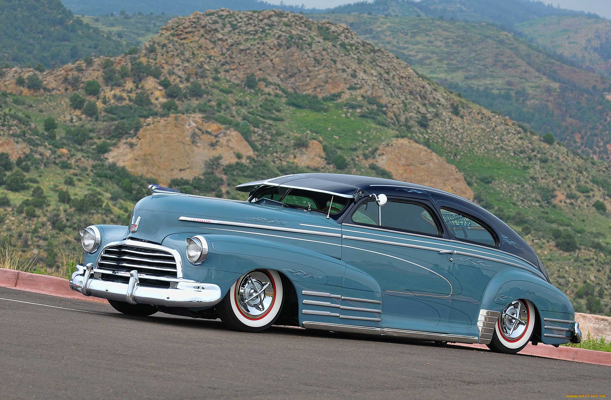 1946-chevrolet-fleetline, автомобили, custom, classic, car, chevrolet