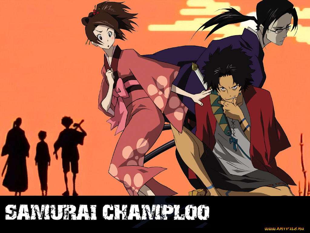 аниме, samurai, champloo