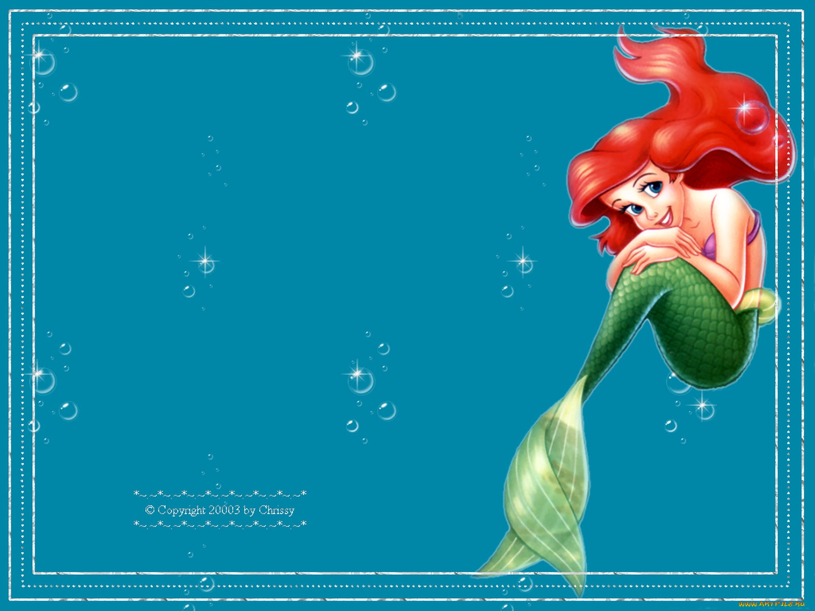 мультфильмы, the, little, mermaid