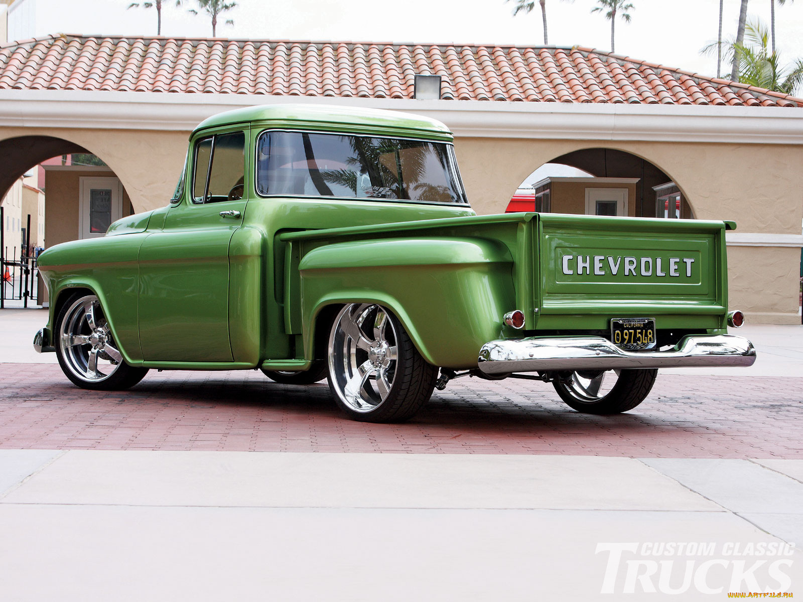 1956, chevrolet, truck, автомобили, custom, pick, up