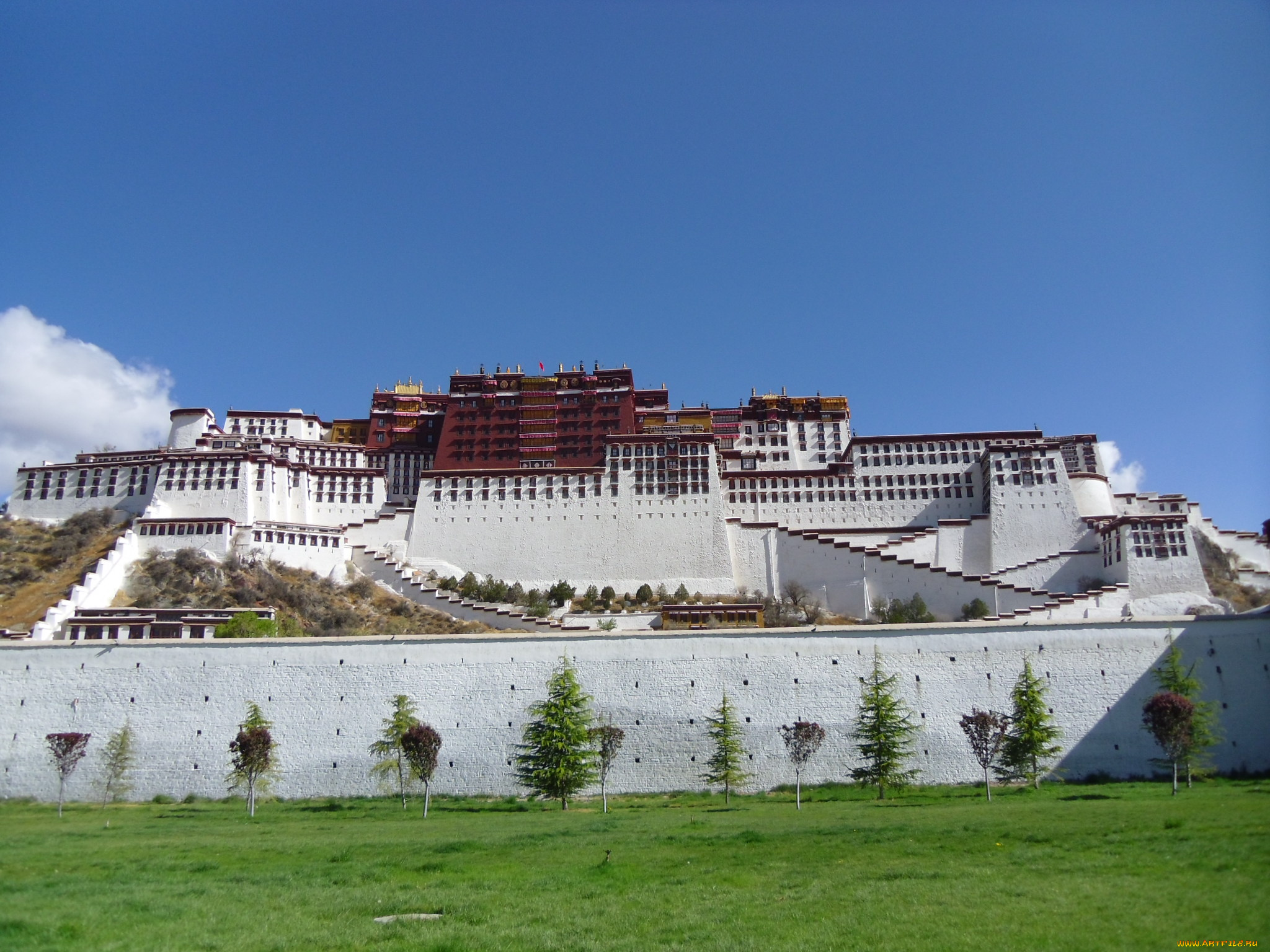 potala, palace, города, дворцы, замки, крепости, Тибет